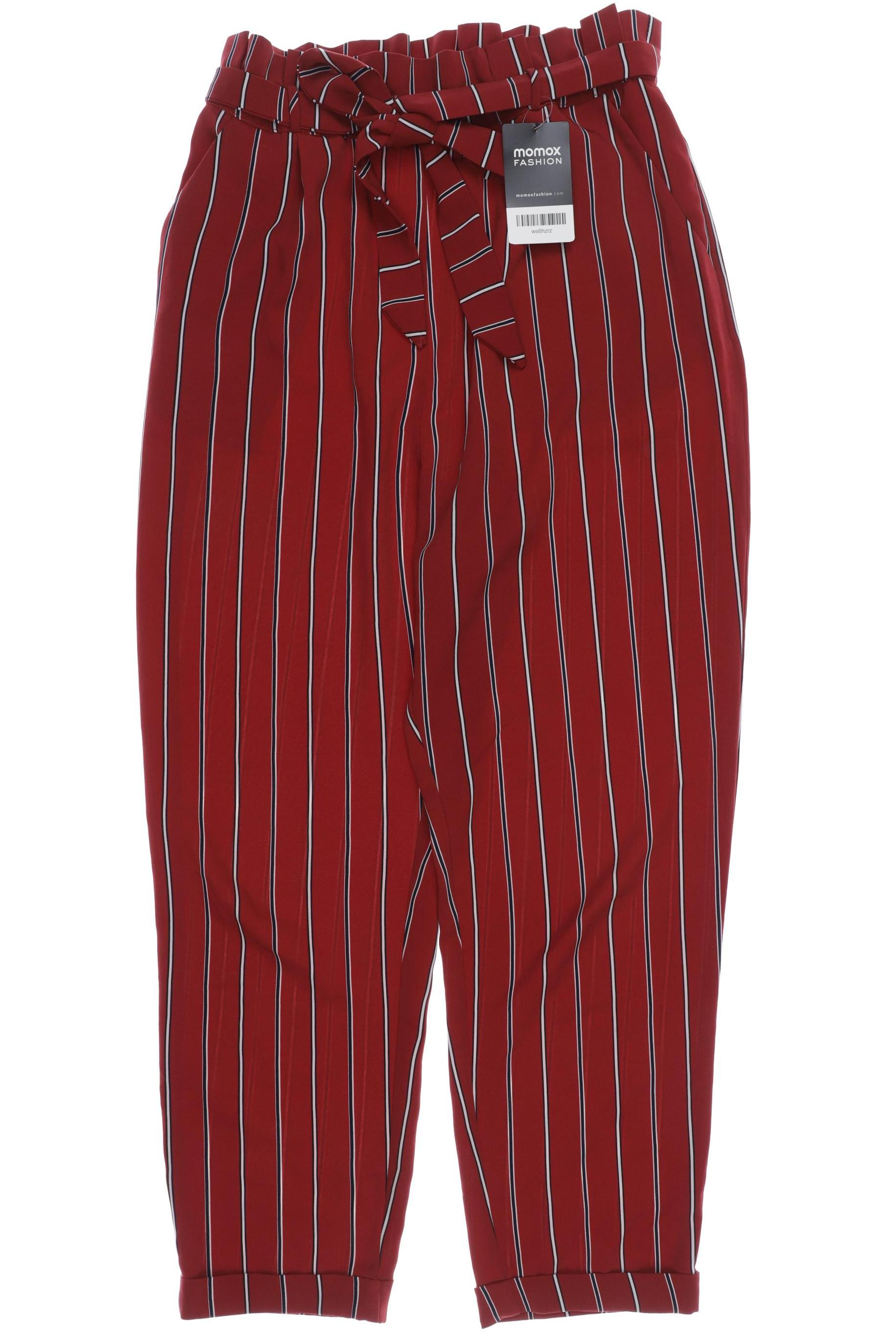 

Pull & Bear Damen Stoffhose, rot, Gr. 0
