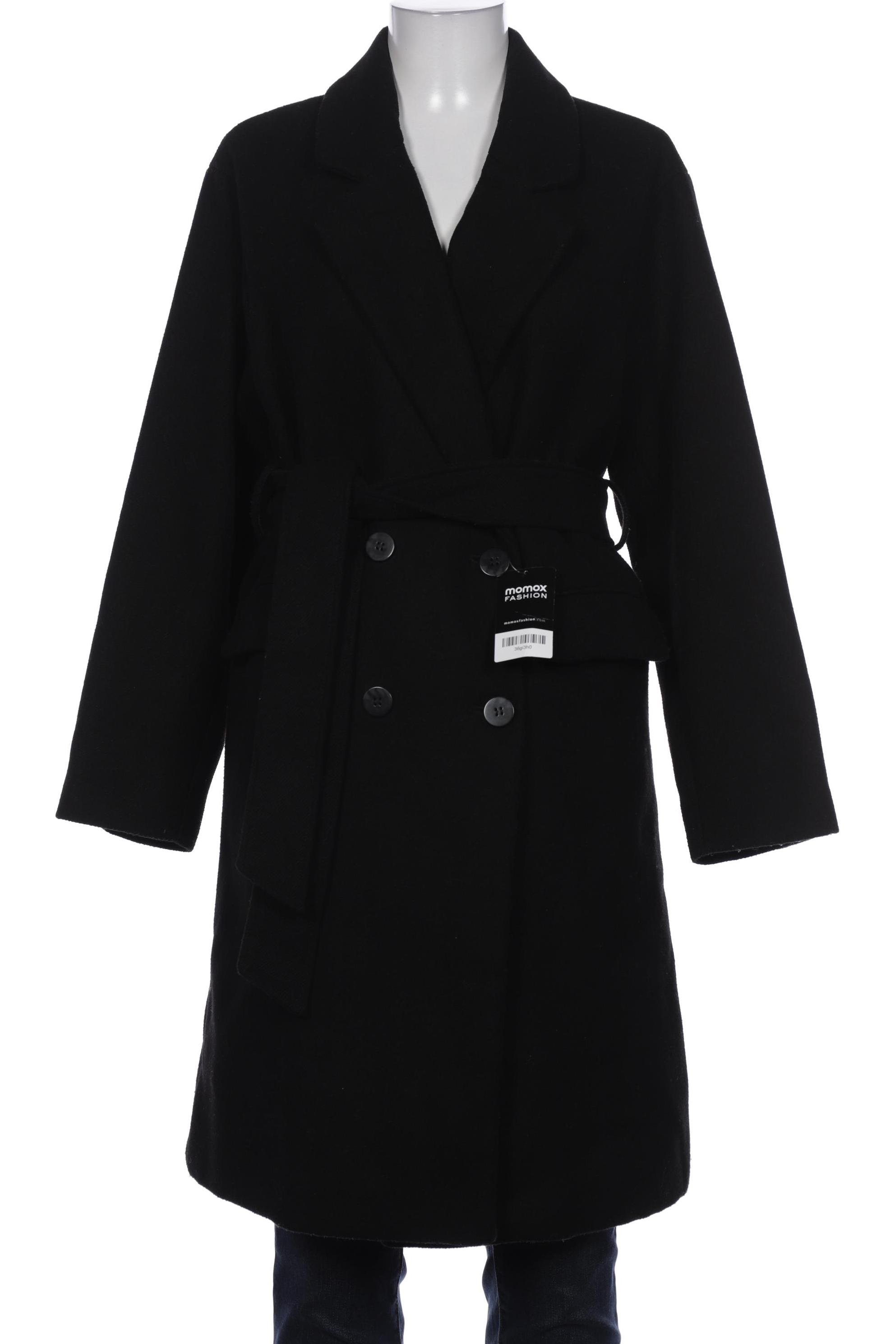 

Pull & Bear Damen Mantel, schwarz, Gr. 36