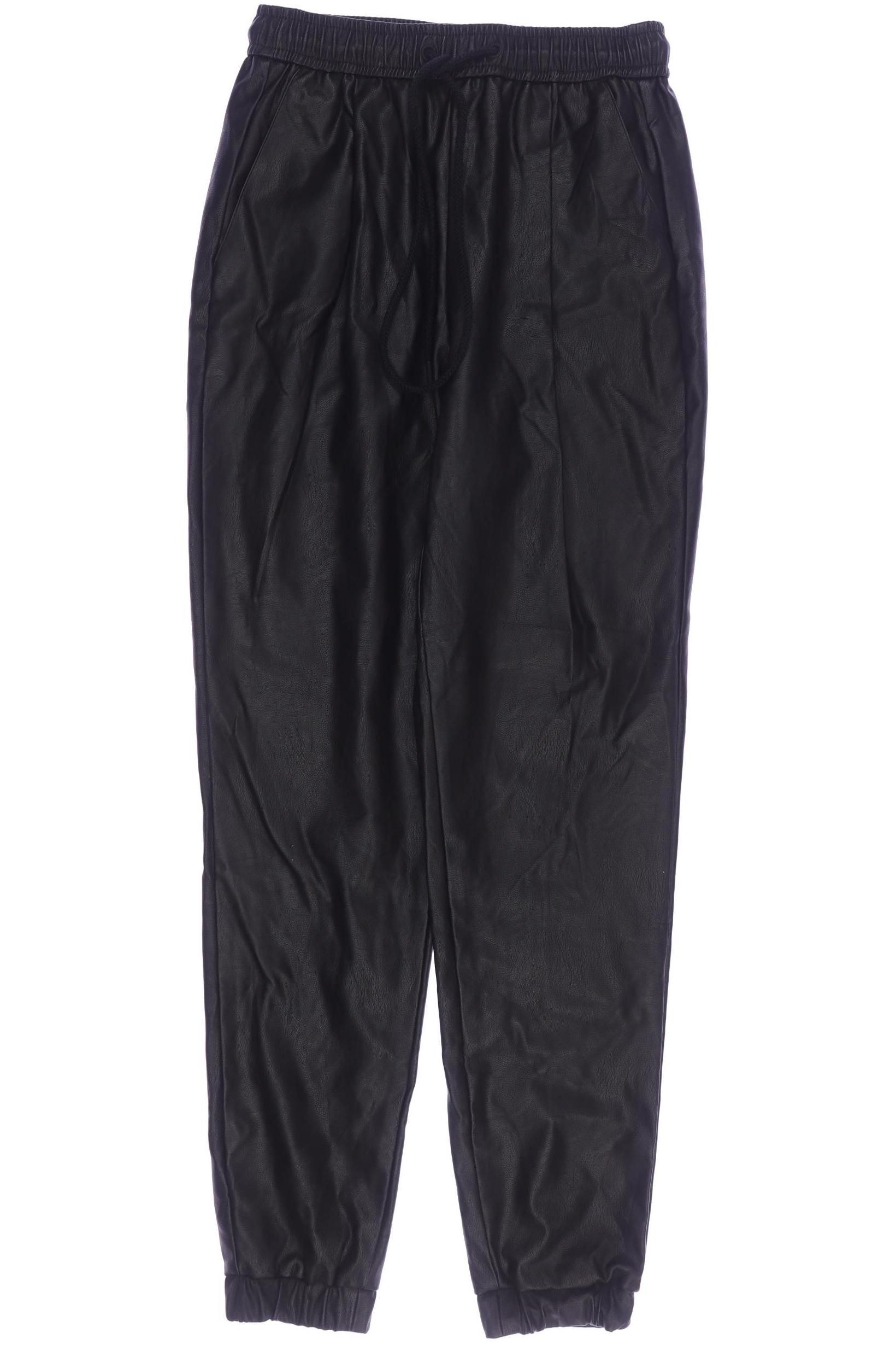 

Pull & Bear Damen Stoffhose, schwarz, Gr. 0