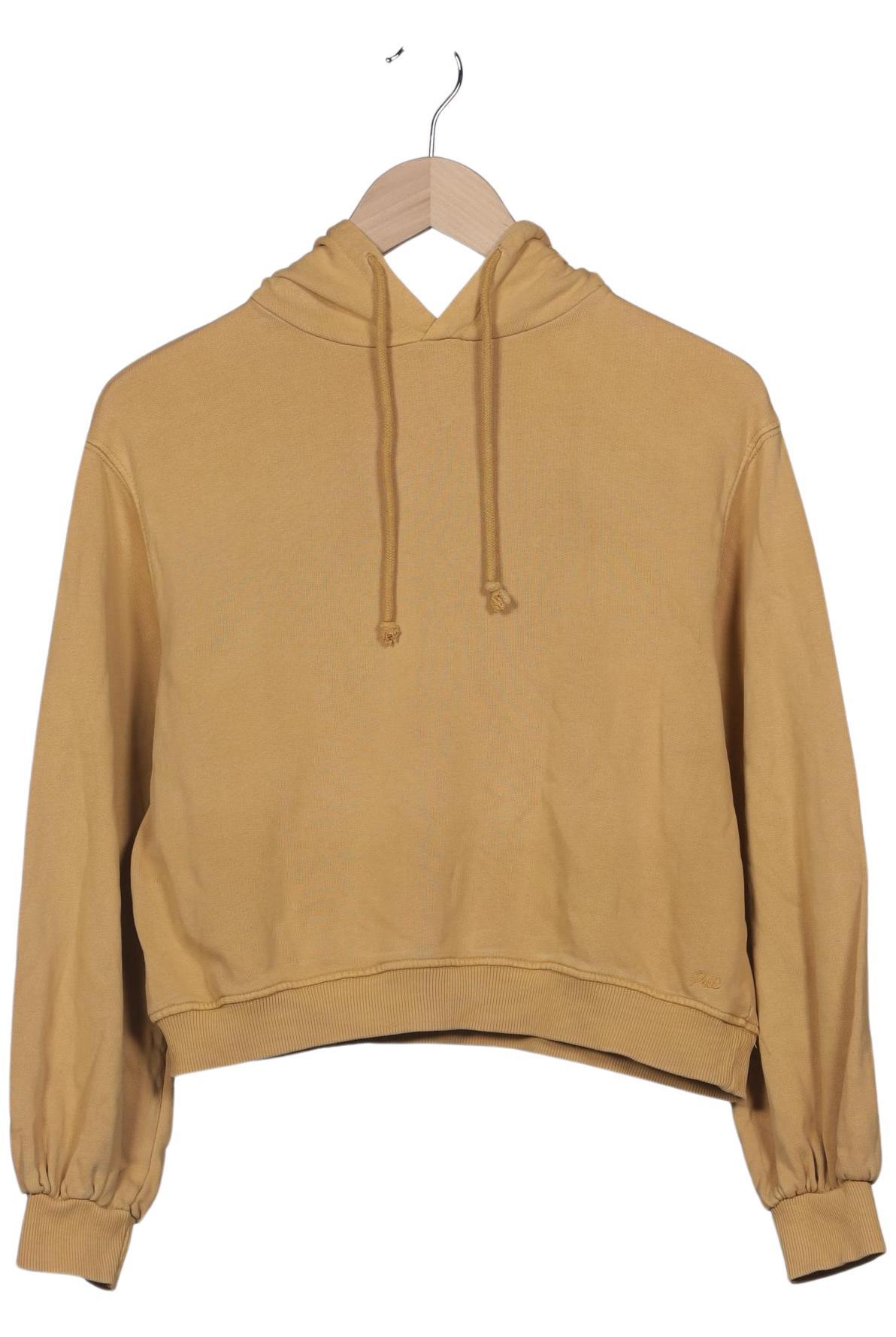 

Pull & Bear Damen Kapuzenpullover, gelb, Gr. 34