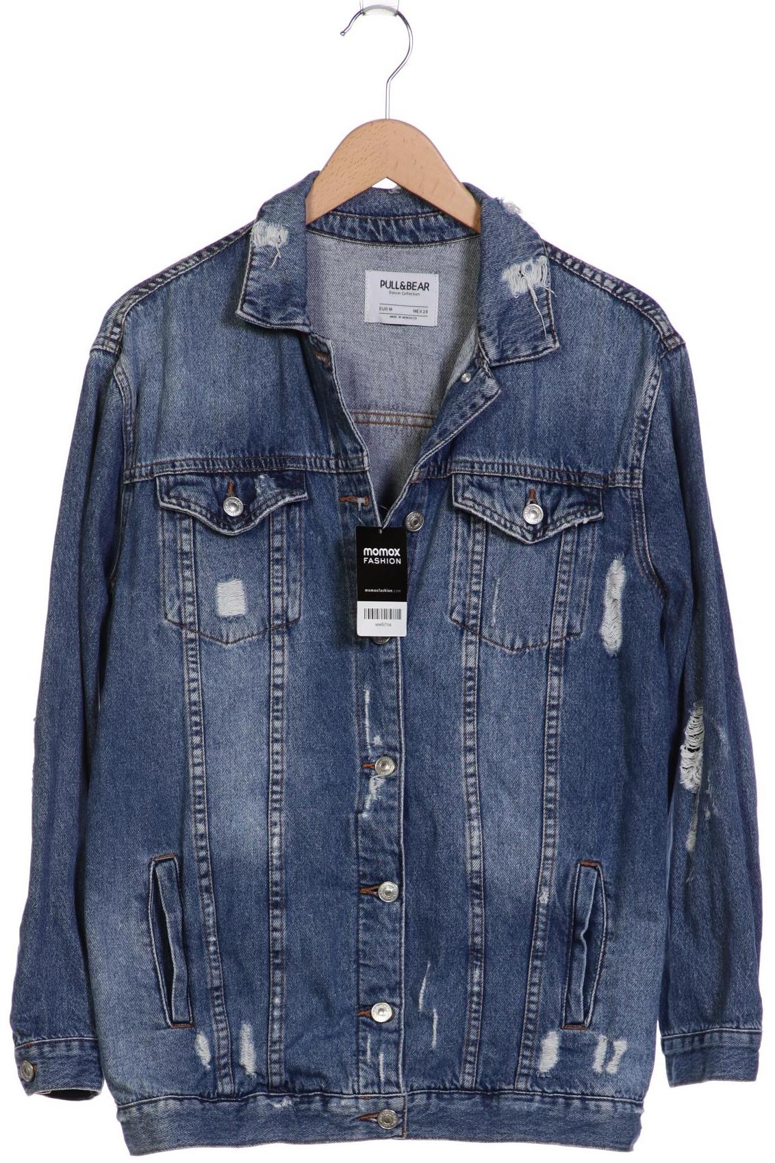 

Pull & Bear Damen Jacke, blau, Gr. 38