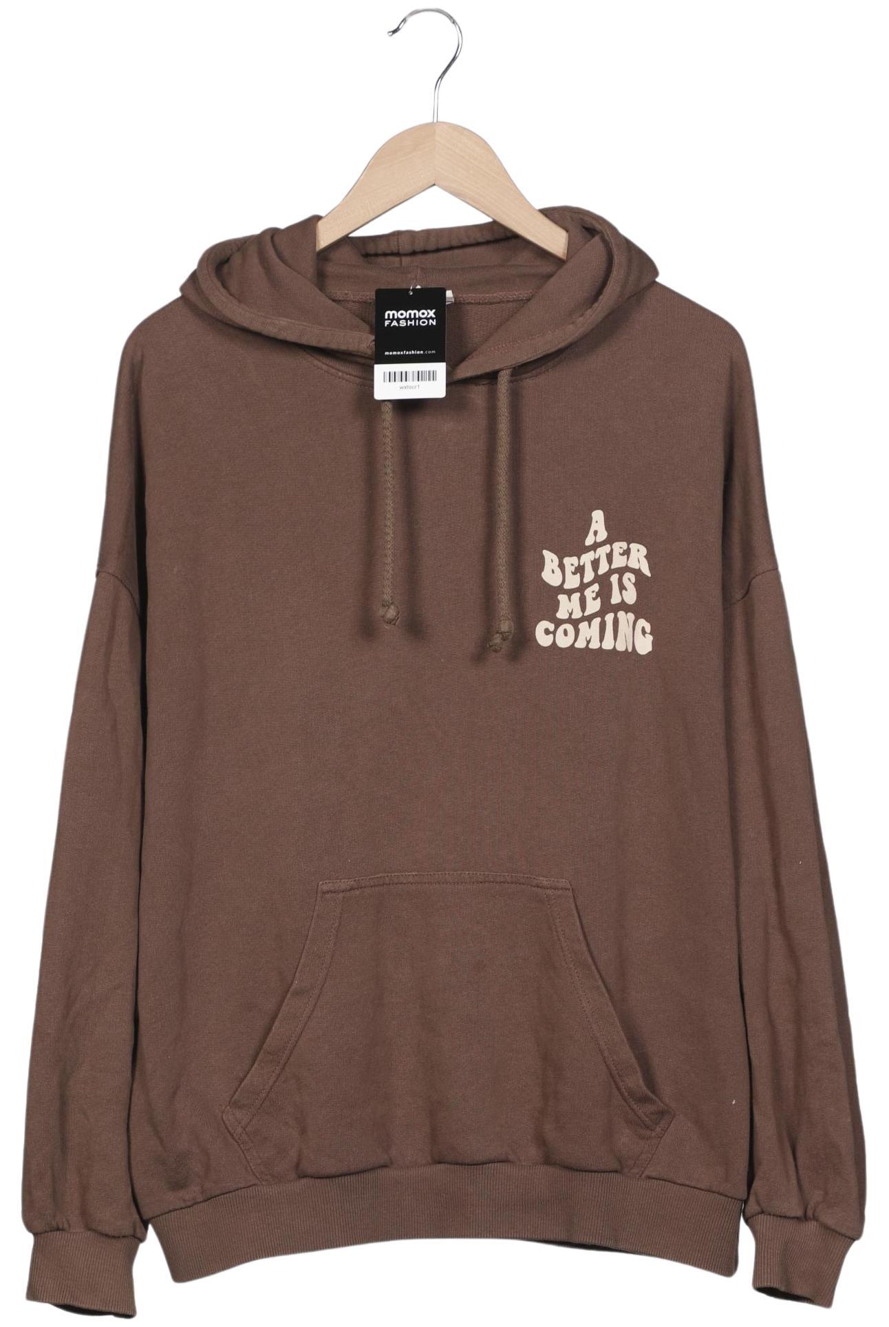 

Pull & Bear Damen Kapuzenpullover, braun, Gr. 38