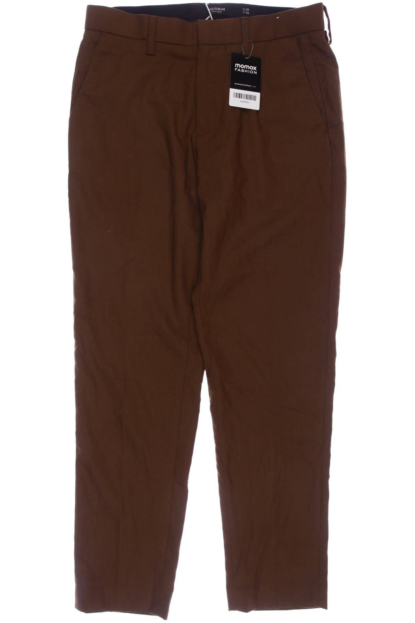 

Pull & Bear Damen Stoffhose, braun, Gr. 38