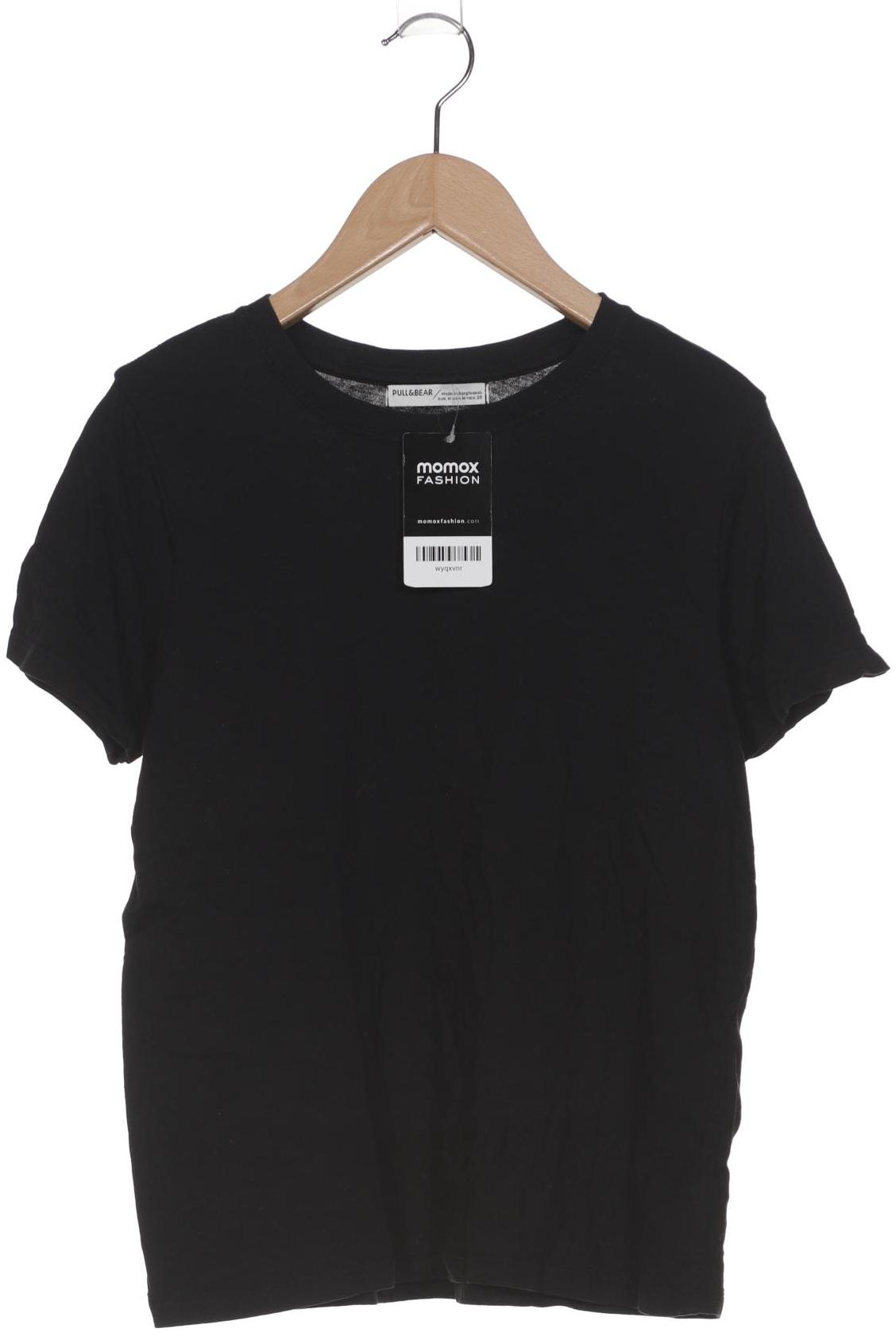 

Pull & Bear Damen T-Shirt, schwarz, Gr. 38