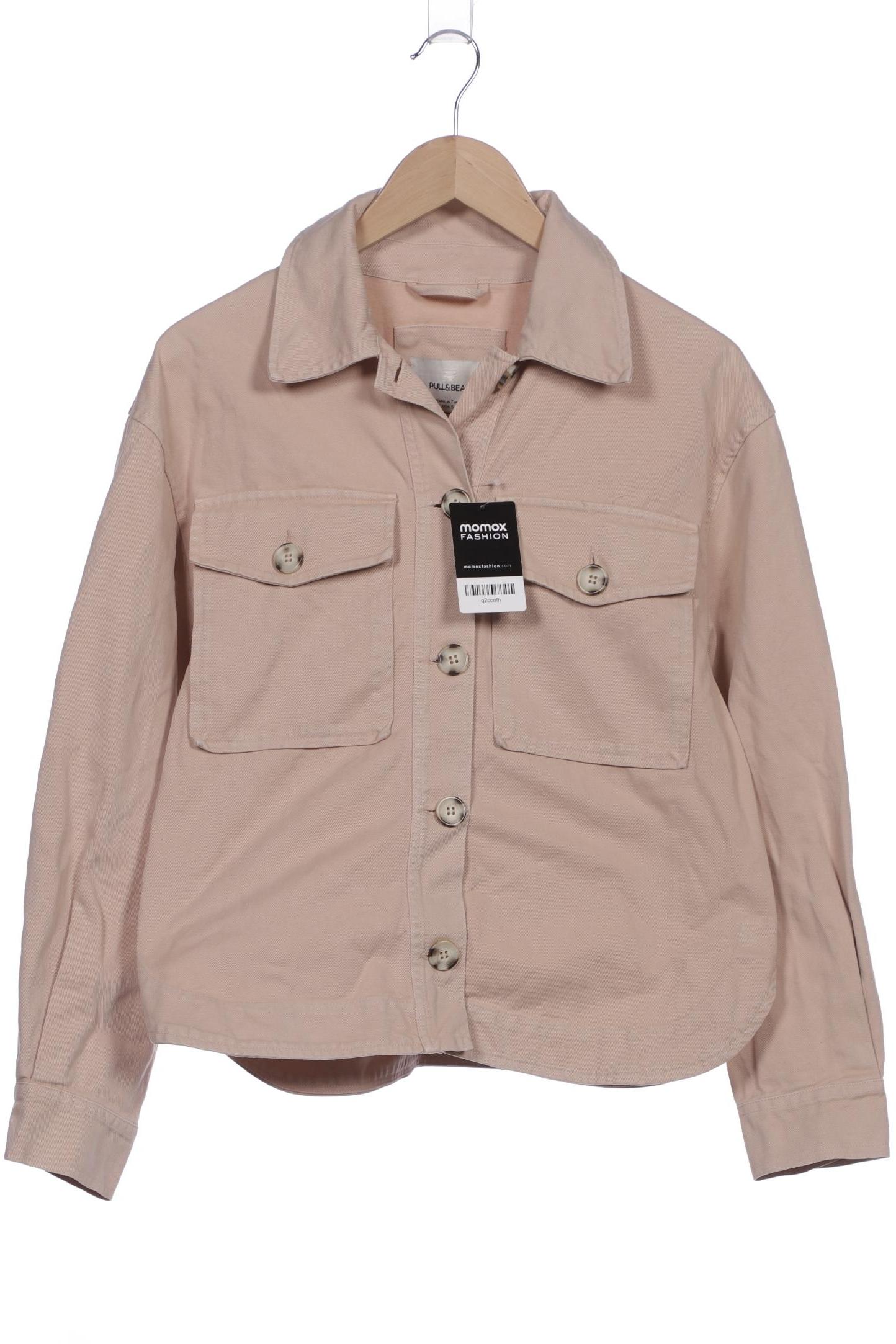 

Pull & Bear Damen Jacke, beige, Gr. 36