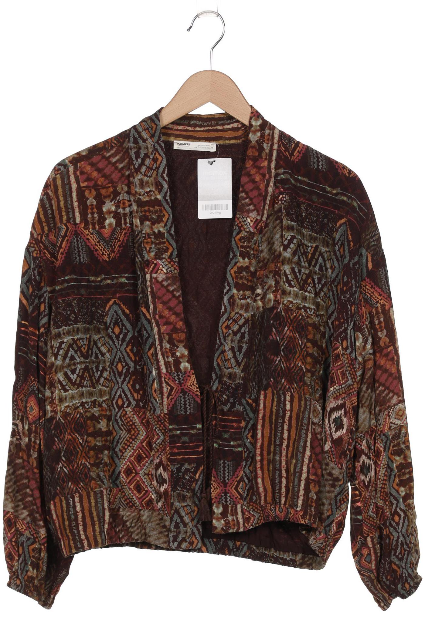 

Pull & Bear Damen Jacke, mehrfarbig, Gr. 36