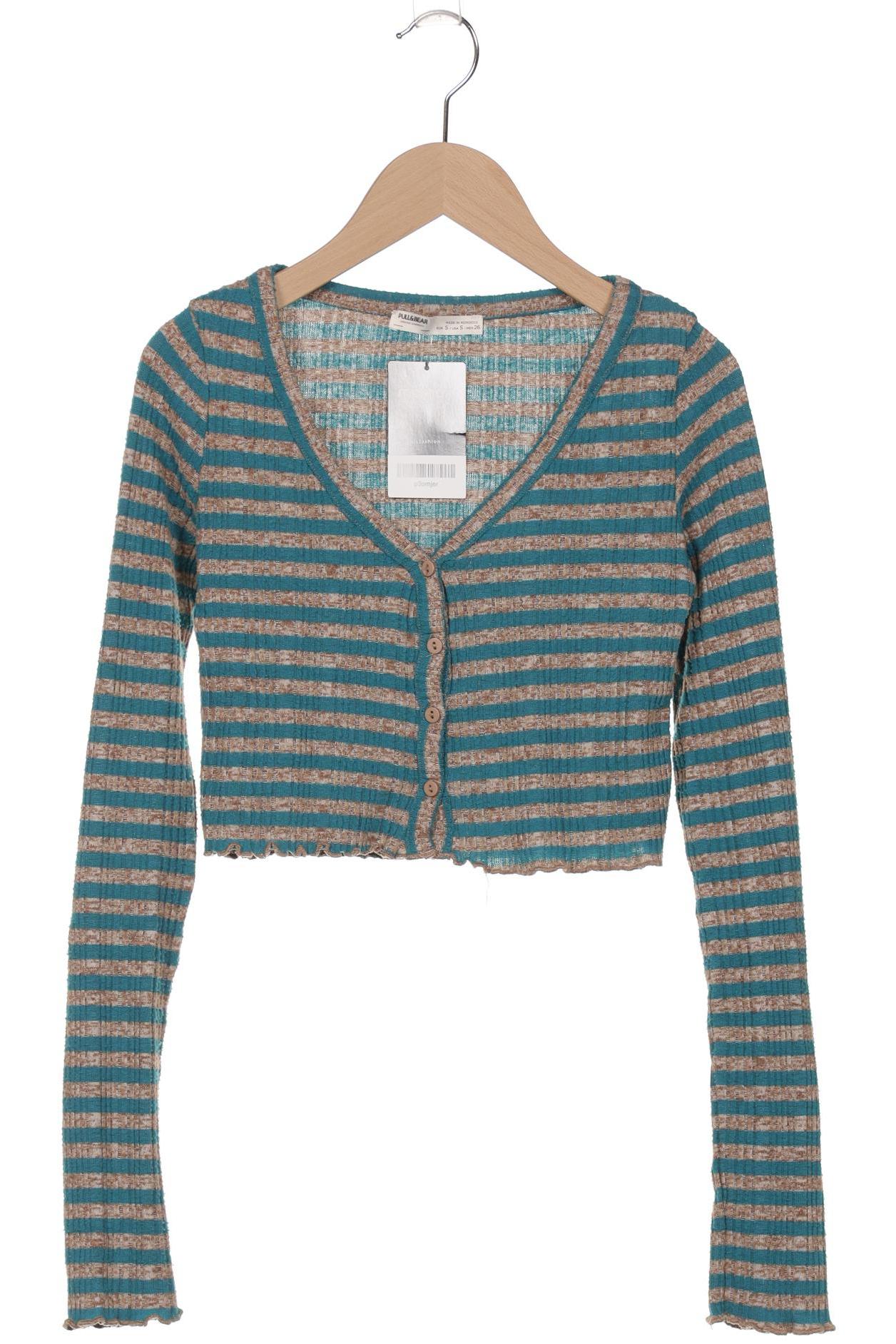 

Pull & Bear Damen Strickjacke, türkis, Gr. 36