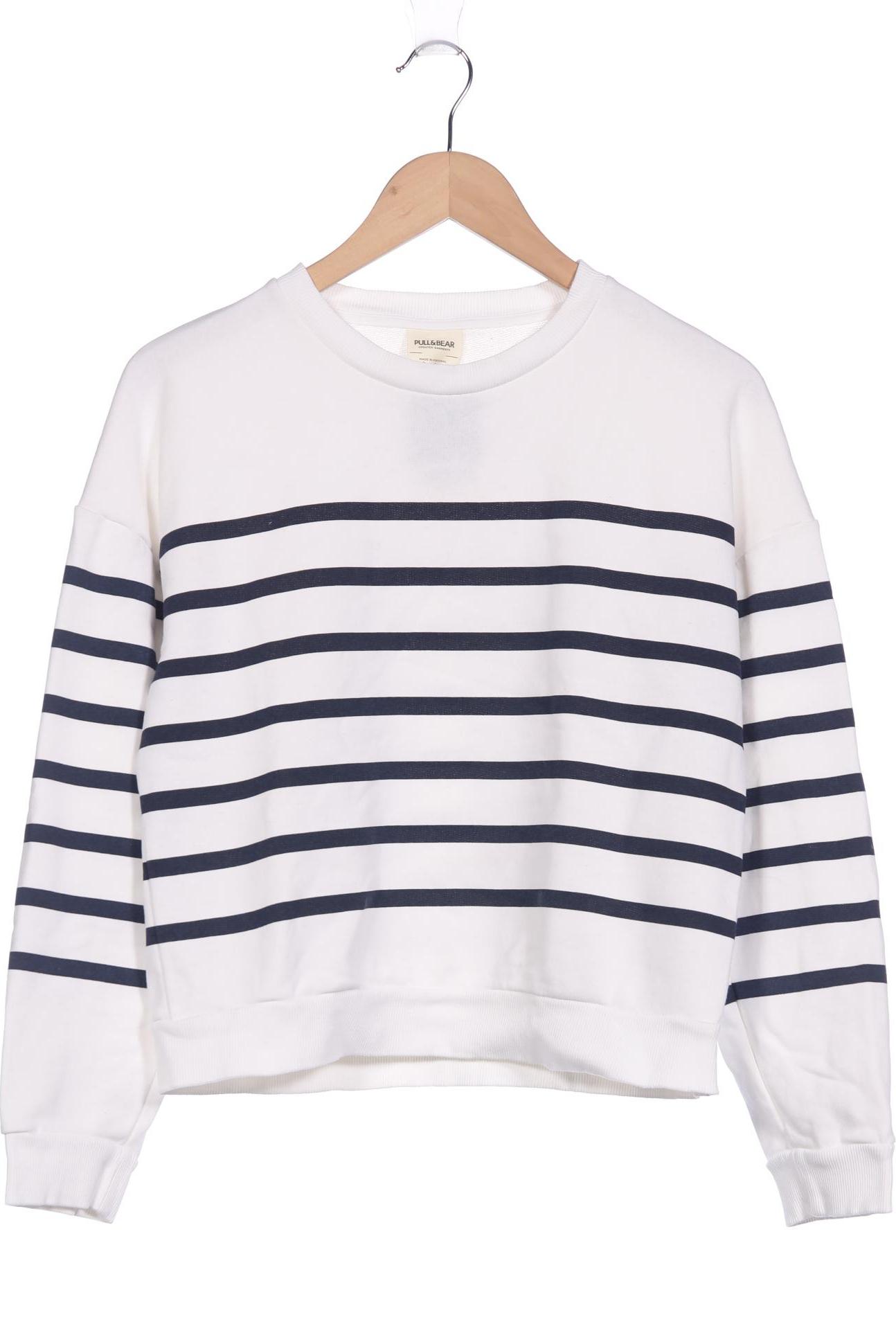

Pull & Bear Damen Sweatshirt, weiß, Gr. 36