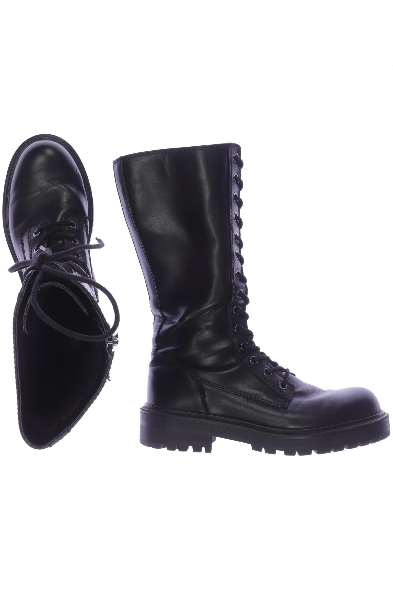 

Pull & Bear Damen Stiefel, schwarz, Gr. 37