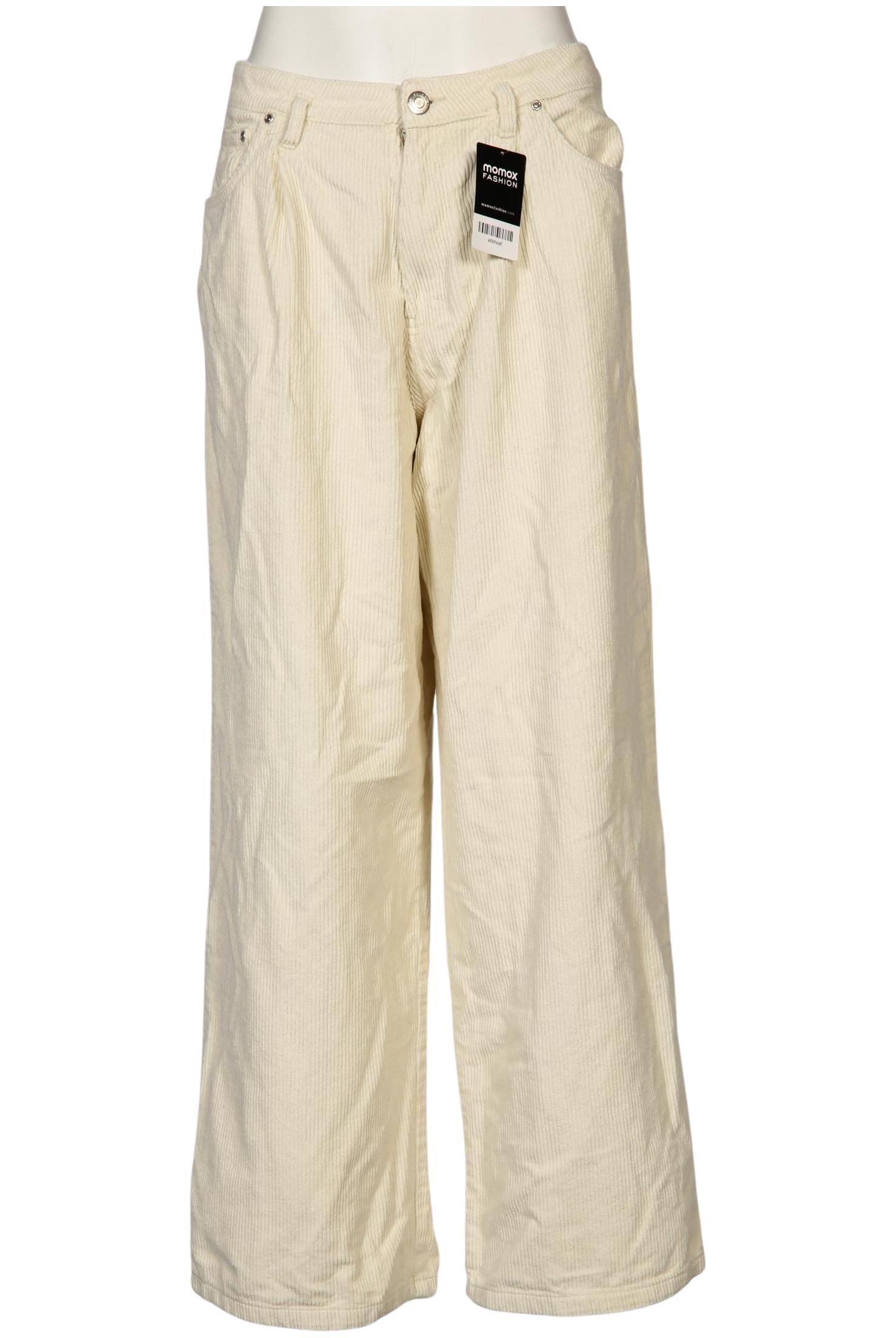 

Pull & Bear Damen Stoffhose, cremeweiß, Gr. 42