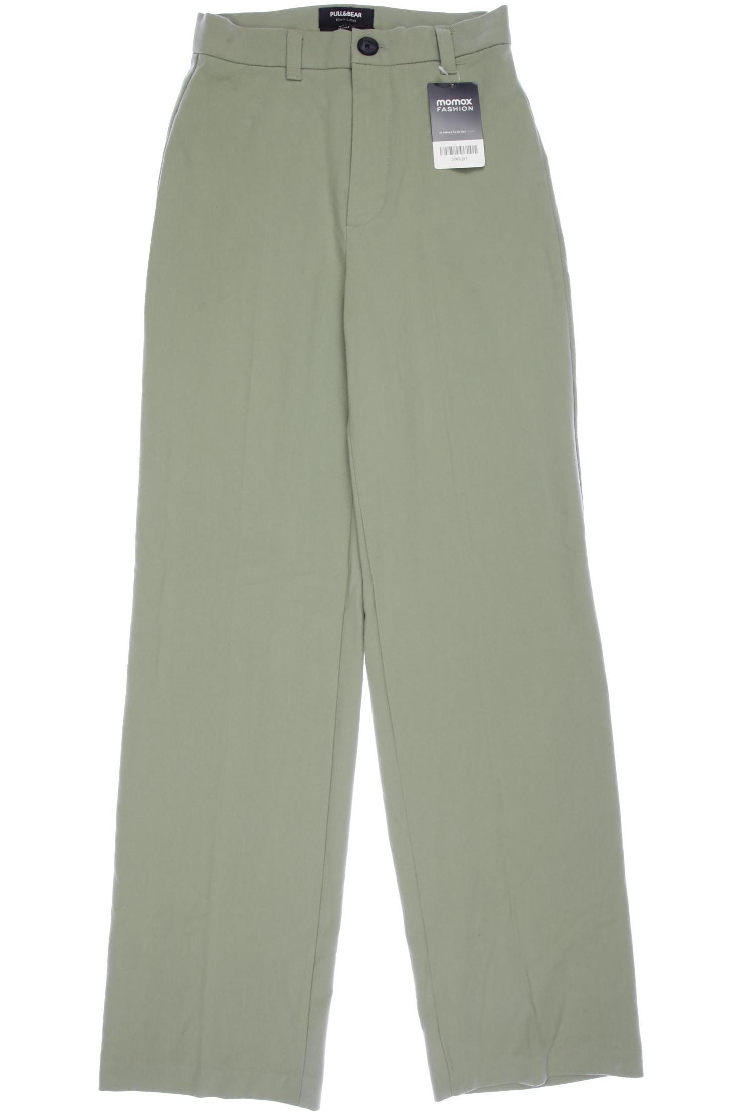 

Pull & Bear Damen Stoffhose, hellgrün, Gr. 34