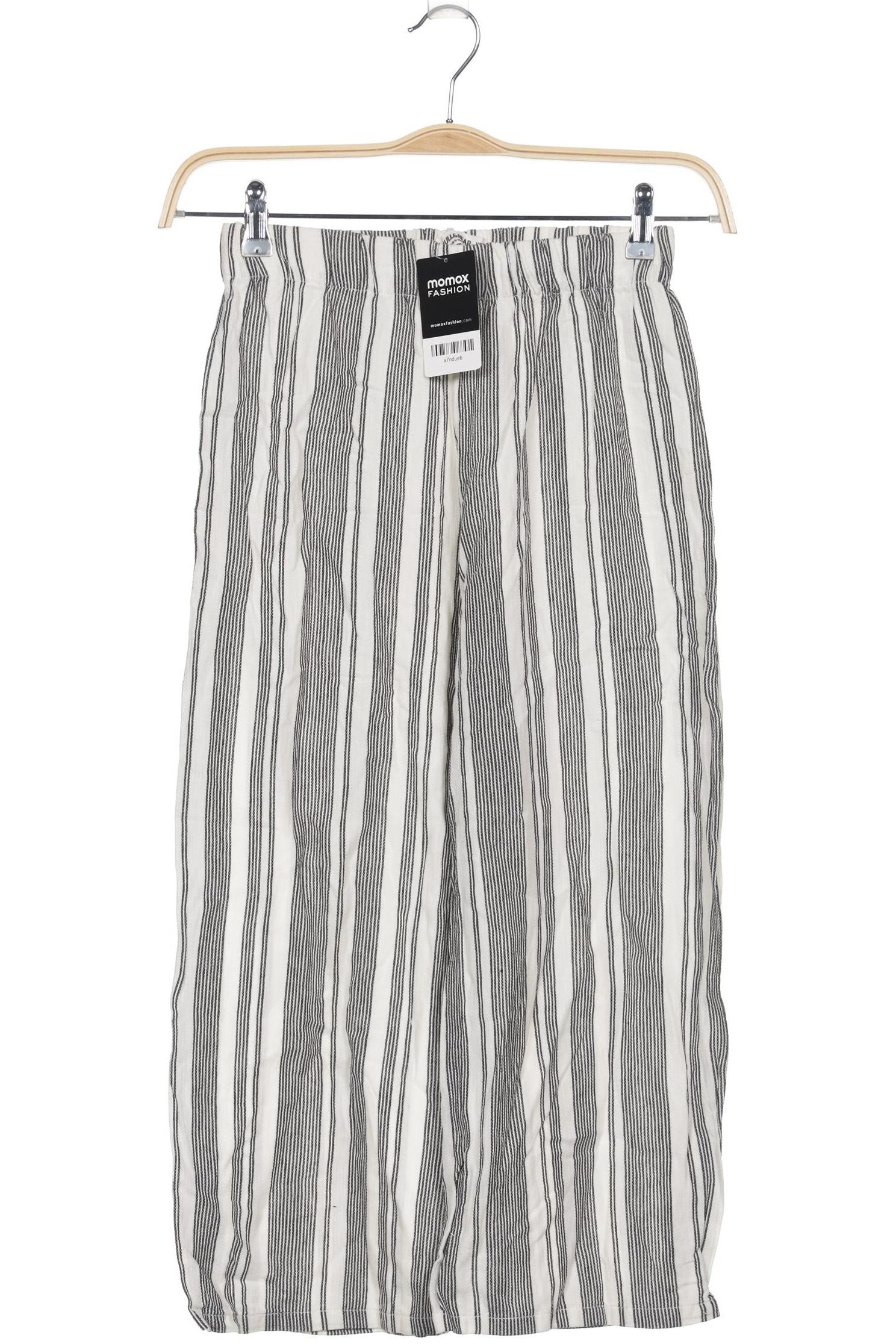 

Pull & Bear Damen Stoffhose, weiß, Gr. 0