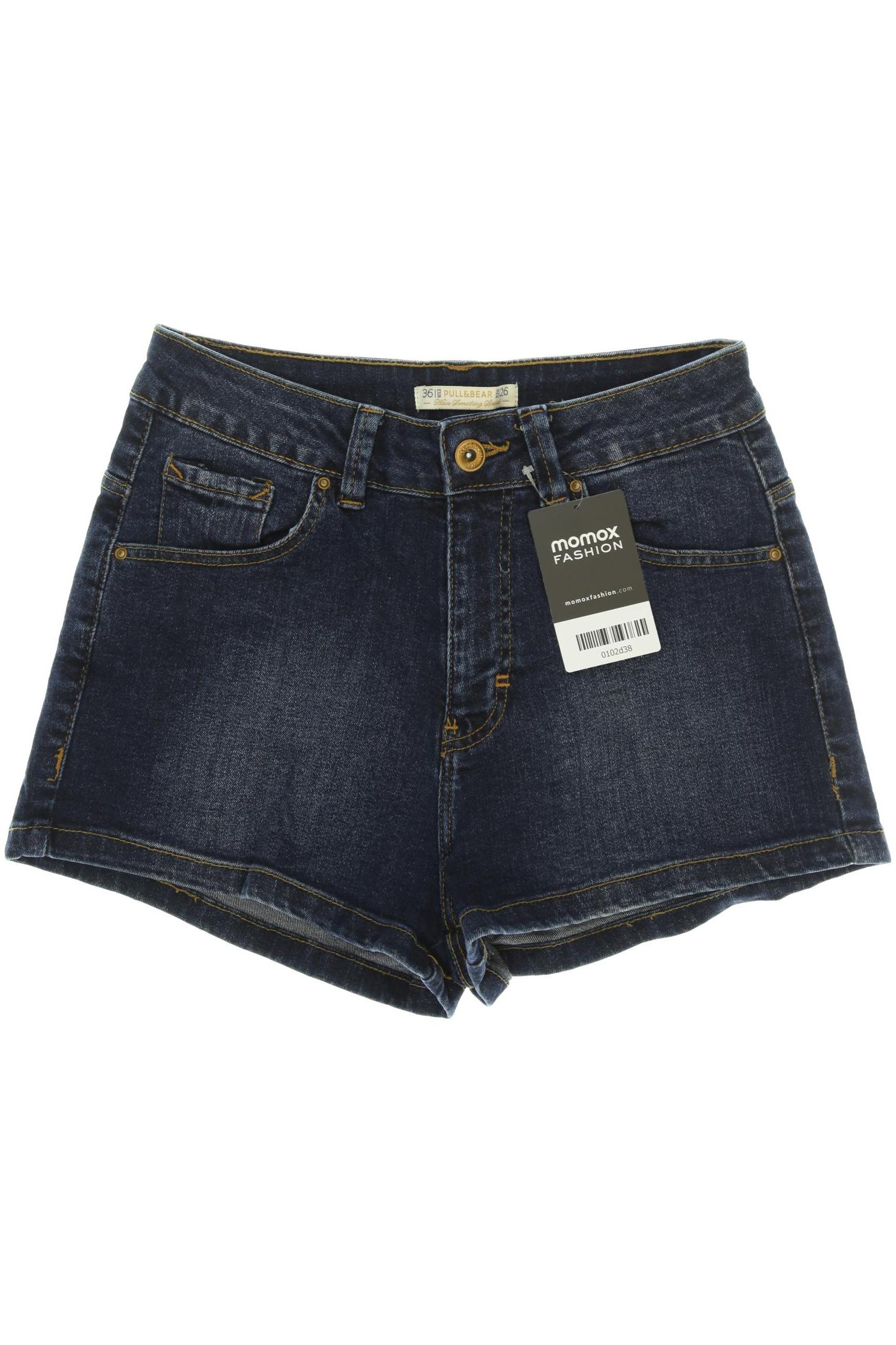 

Pull & Bear Damen Shorts, marineblau