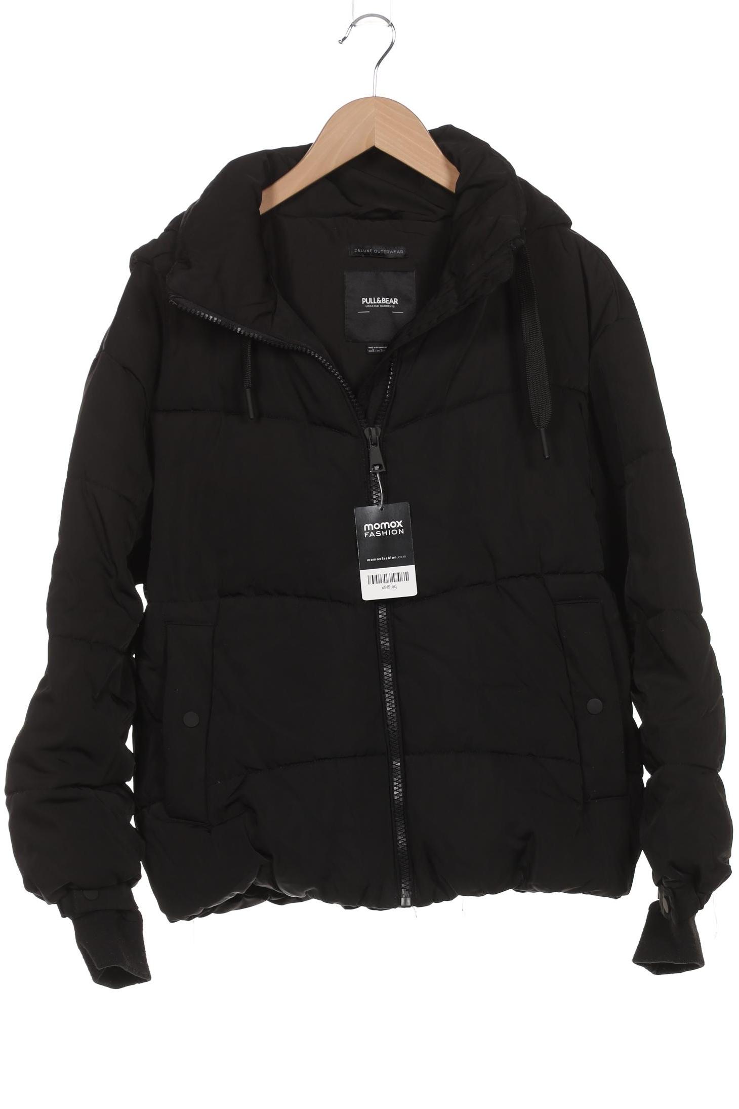 

Pull & Bear Damen Jacke, schwarz, Gr. 36