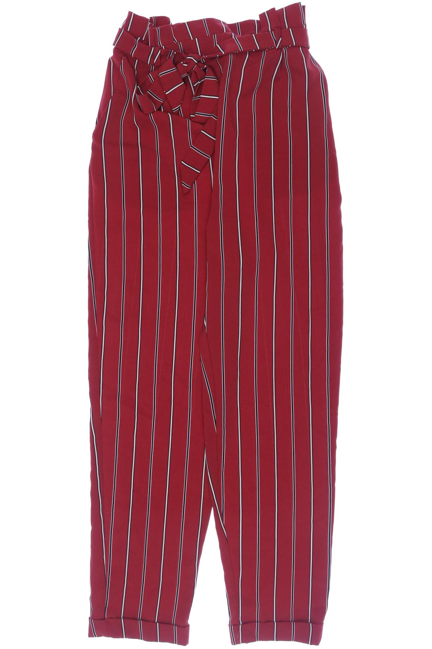 

Pull & Bear Damen Stoffhose, rot, Gr. 0