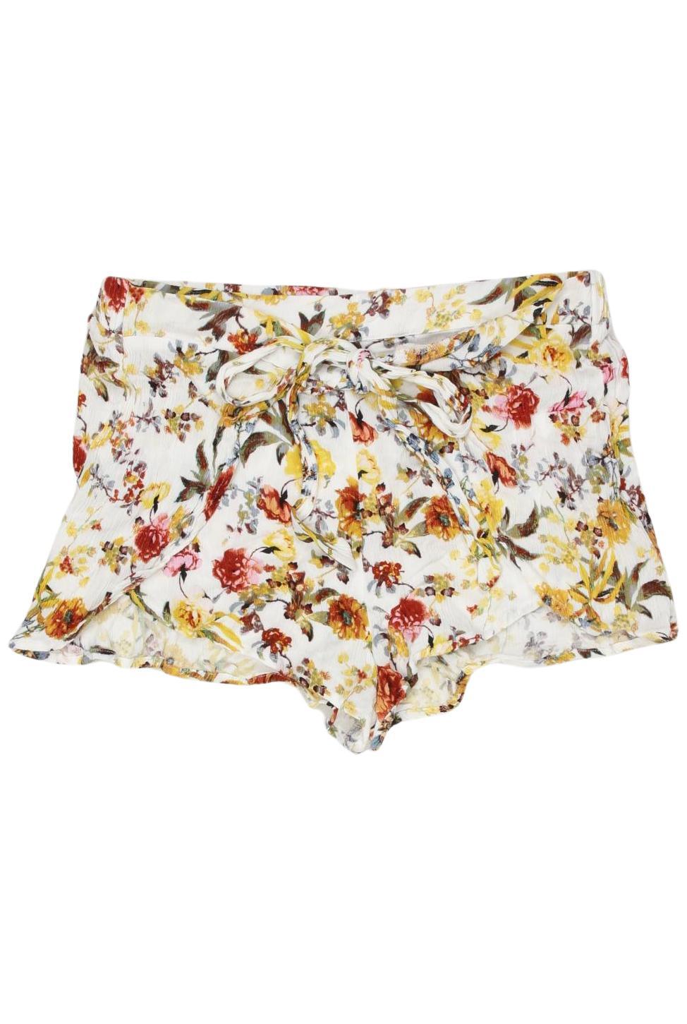 

Pull & Bear Damen Shorts, cremeweiß, Gr. 28