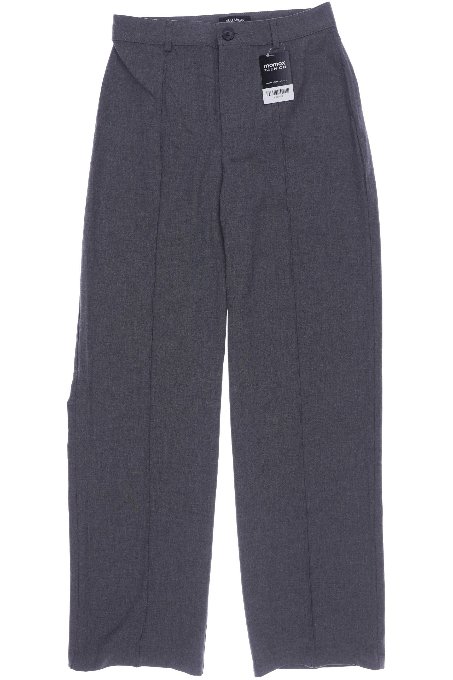 

Pull & Bear Damen Stoffhose, grau