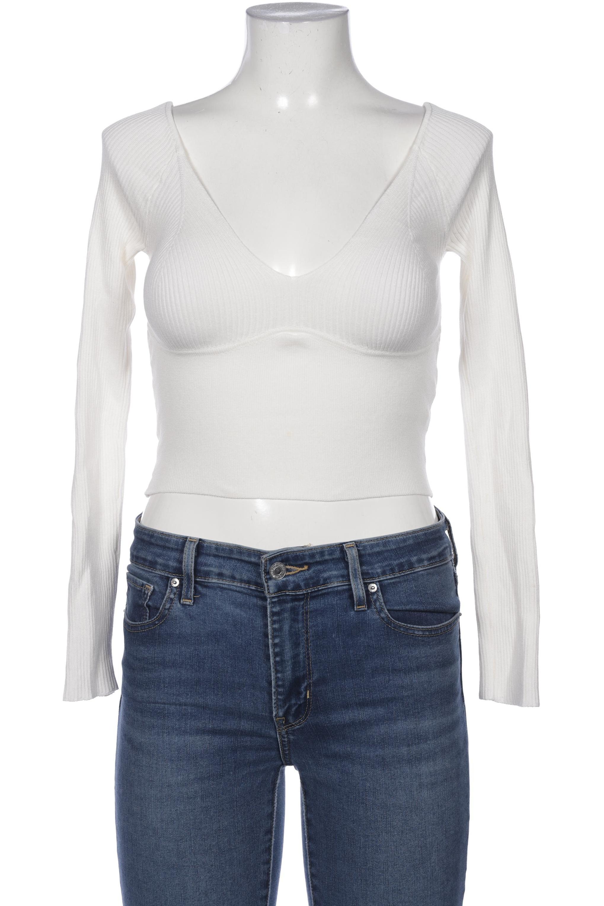 

Pull & Bear Damen Pullover, cremeweiß, Gr. 36