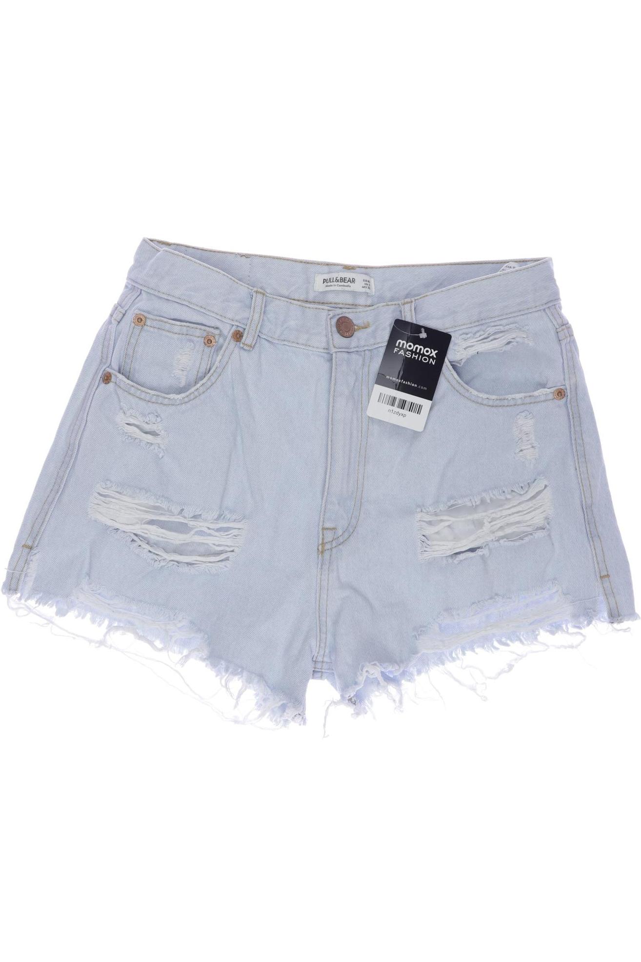 

Pull & Bear Damen Shorts, hellblau, Gr. 40