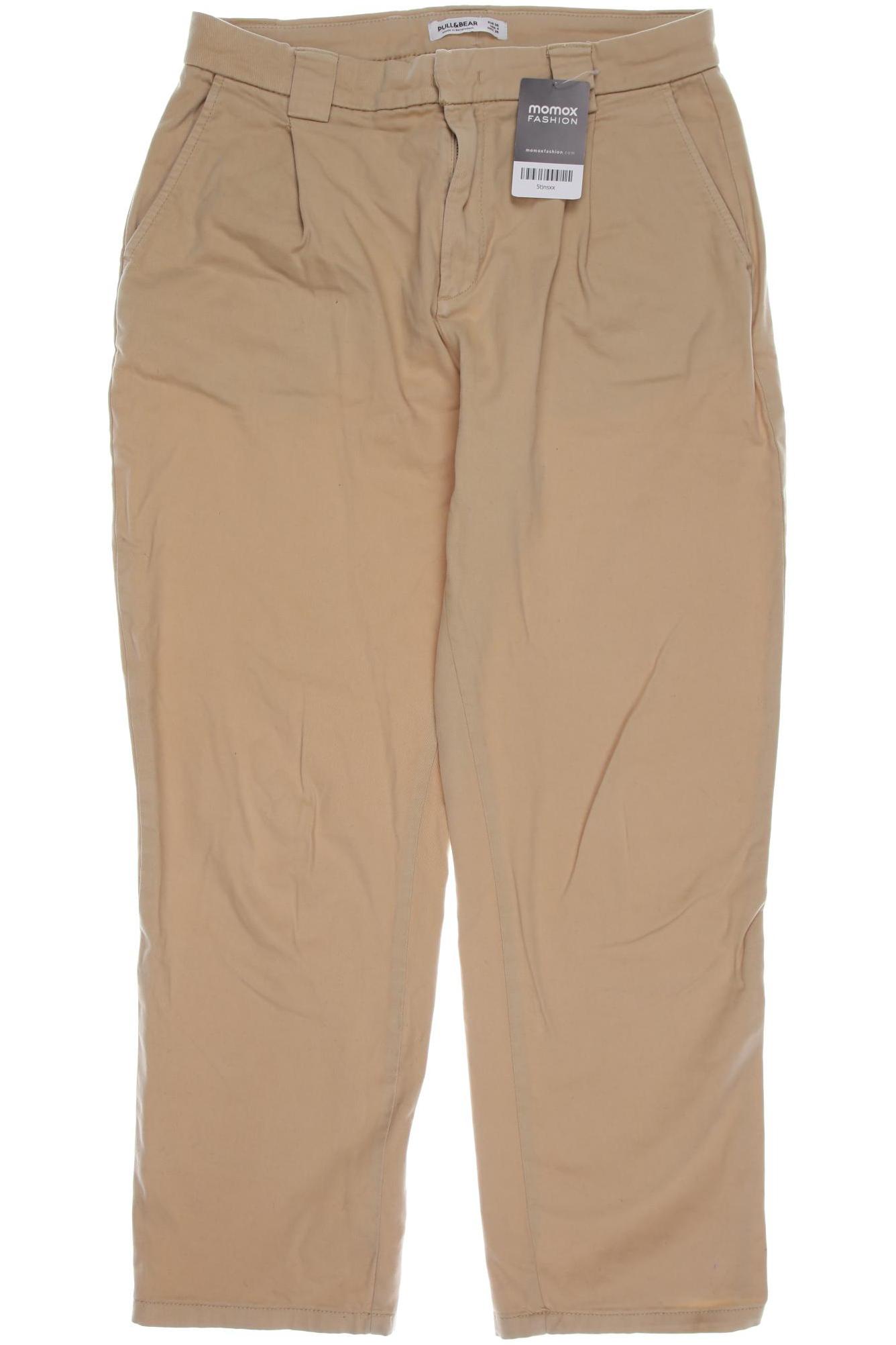 

Pull & Bear Damen Stoffhose, beige, Gr. 36