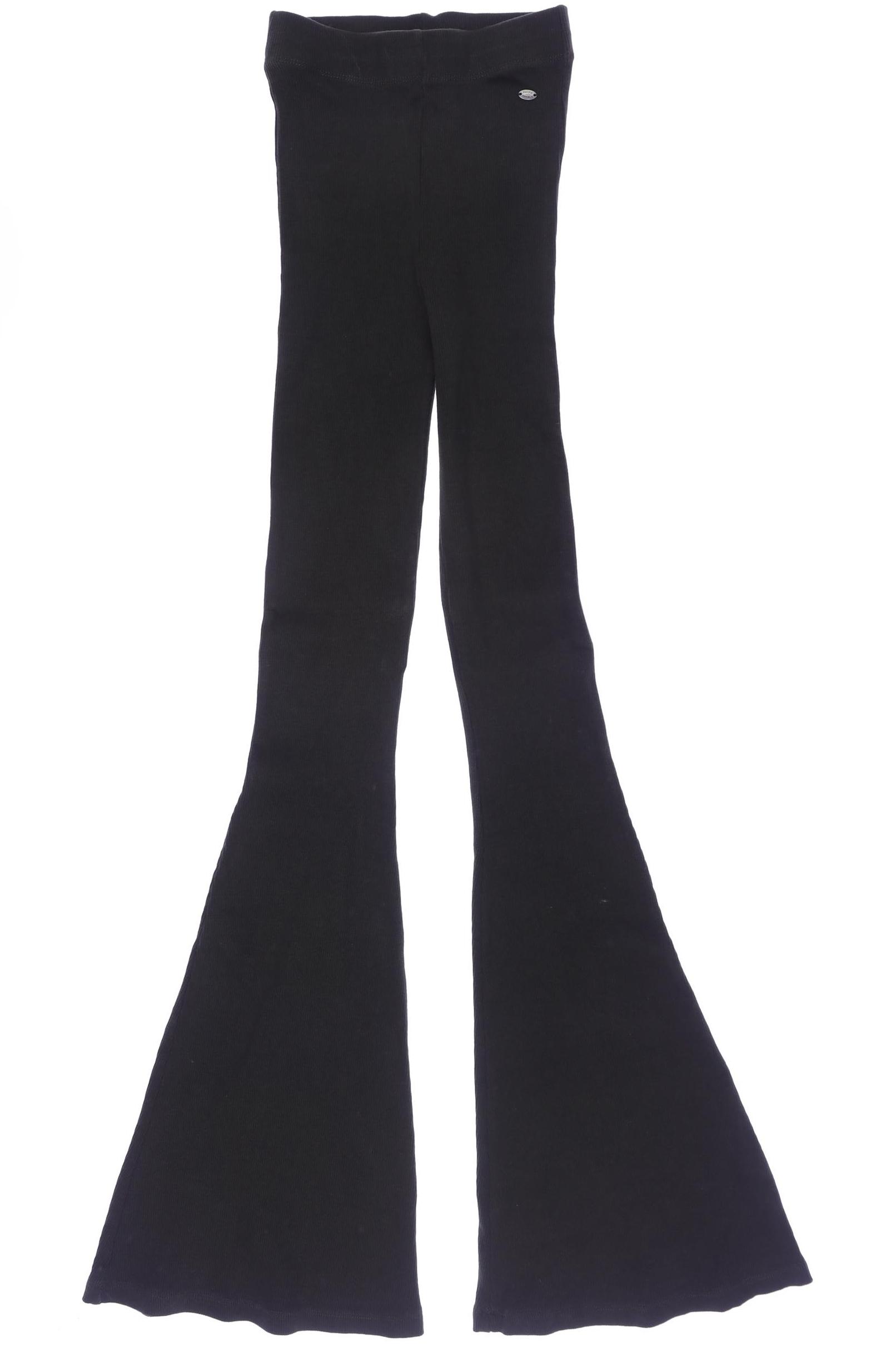 

Pull & Bear Damen Stoffhose, schwarz, Gr. 0