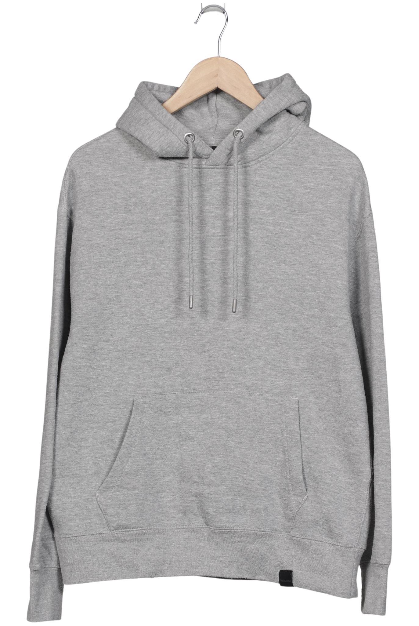 

Pull & Bear Damen Kapuzenpullover, grau, Gr. 36