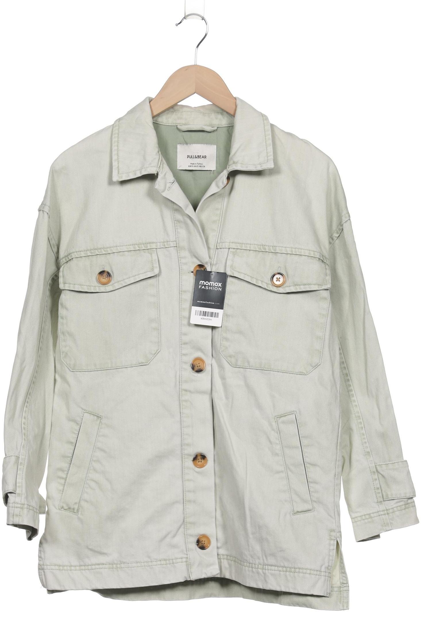 

Pull & Bear Damen Jacke, hellgrün, Gr. 36