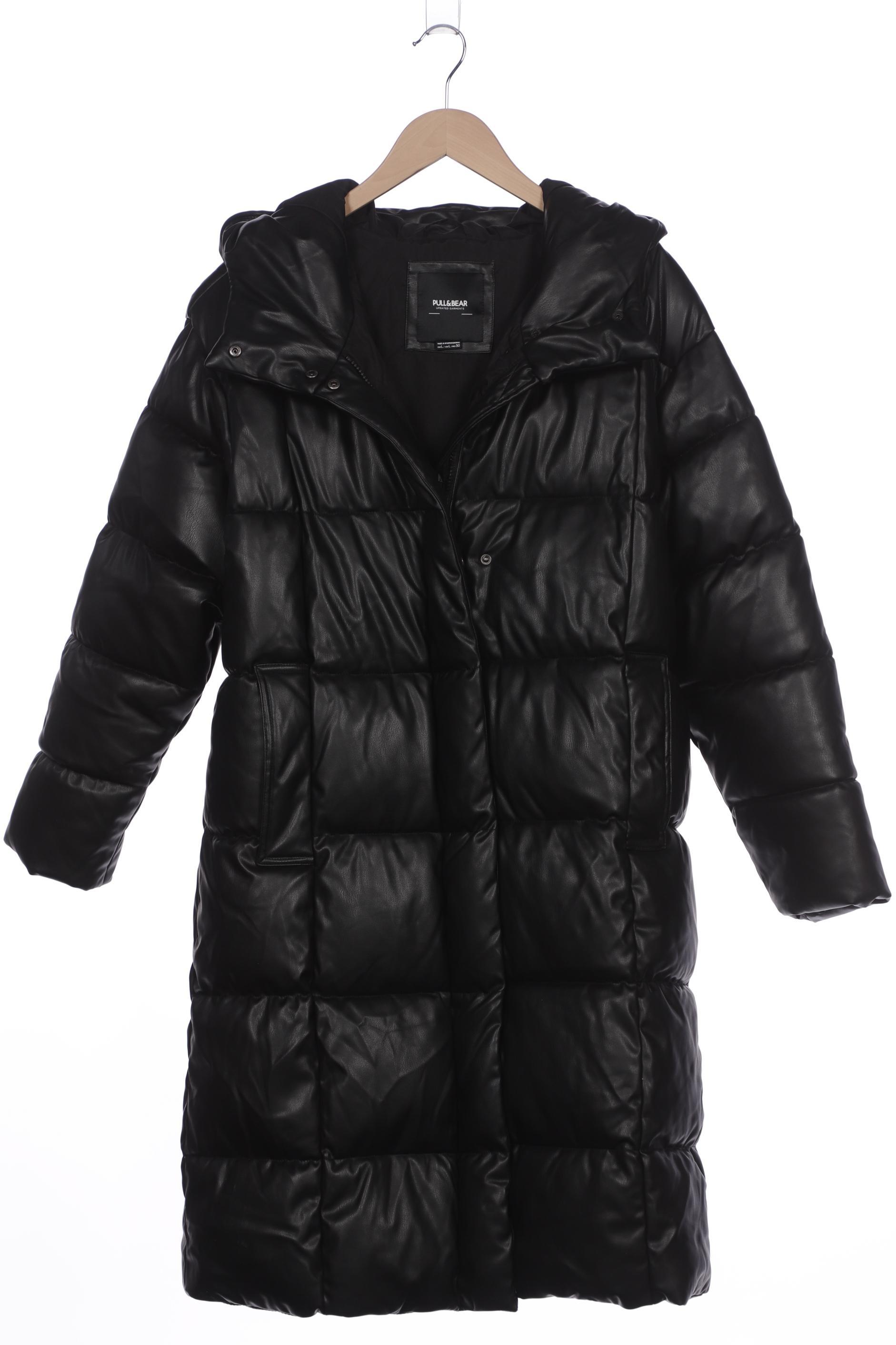 

Pull & Bear Damen Mantel, schwarz, Gr. 42