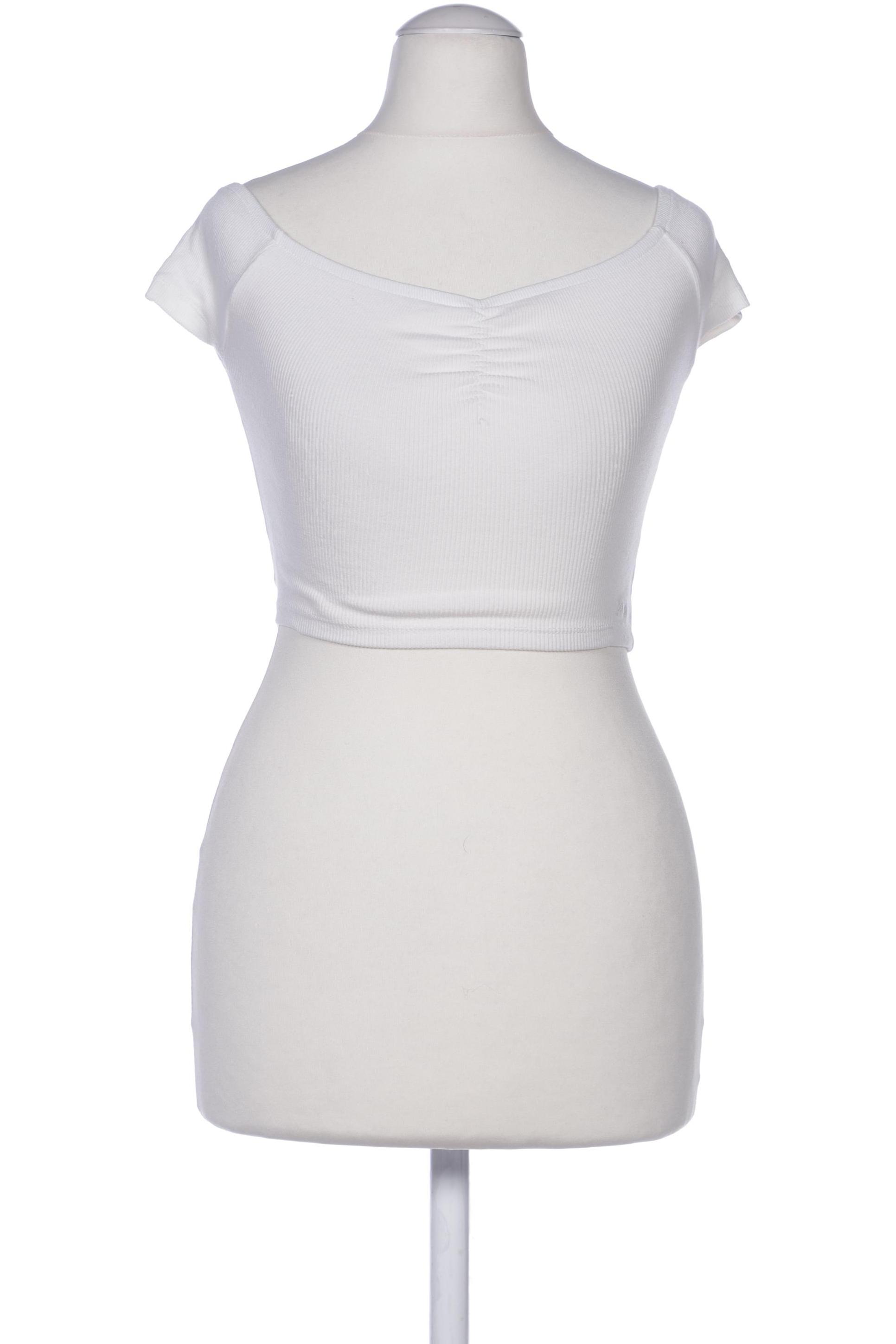 

Pull & Bear Damen T-Shirt, weiß, Gr. 36