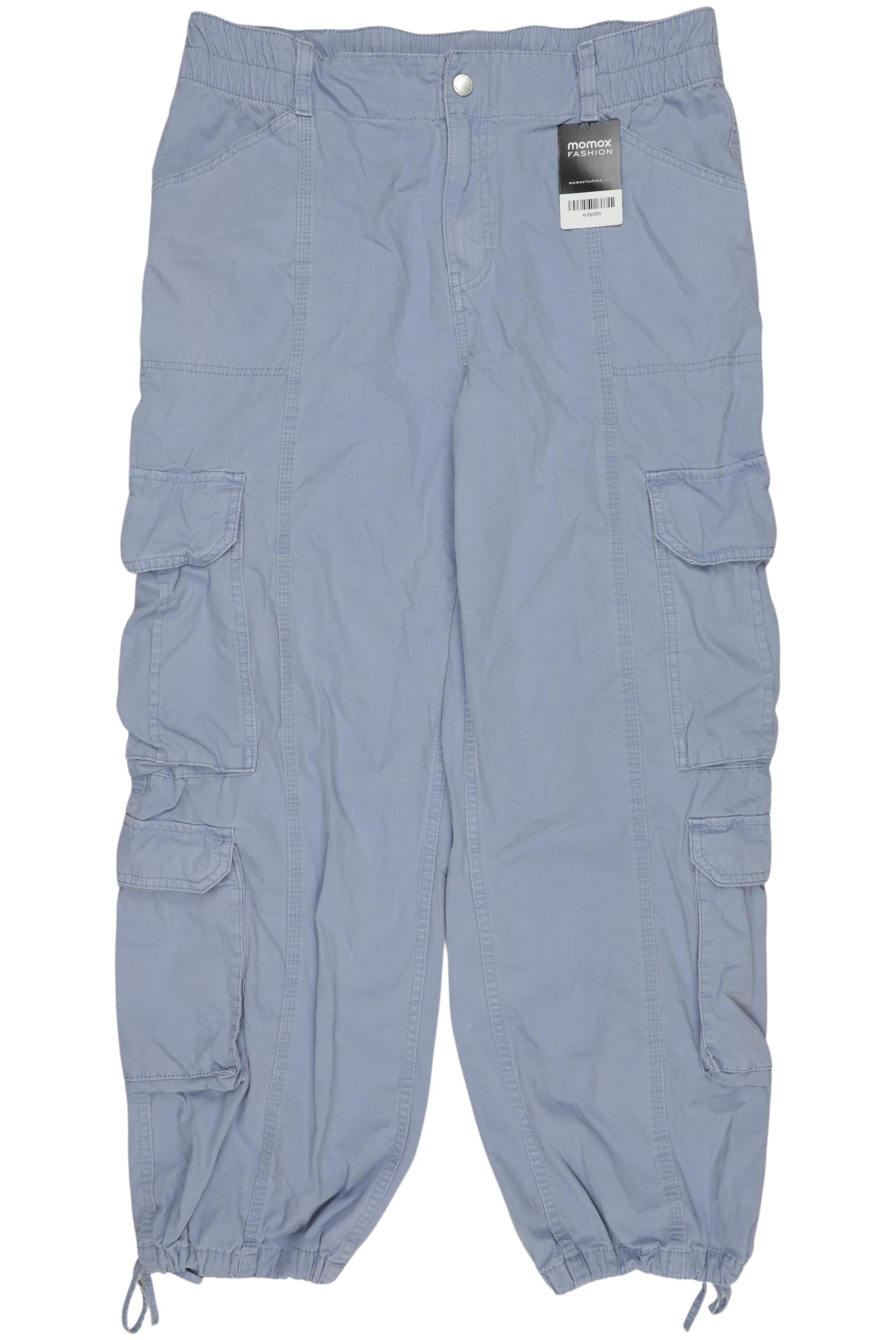 Thumbnail - Pull &amp; Bear Damen Stoffhose, hellblau, Gr. 46
