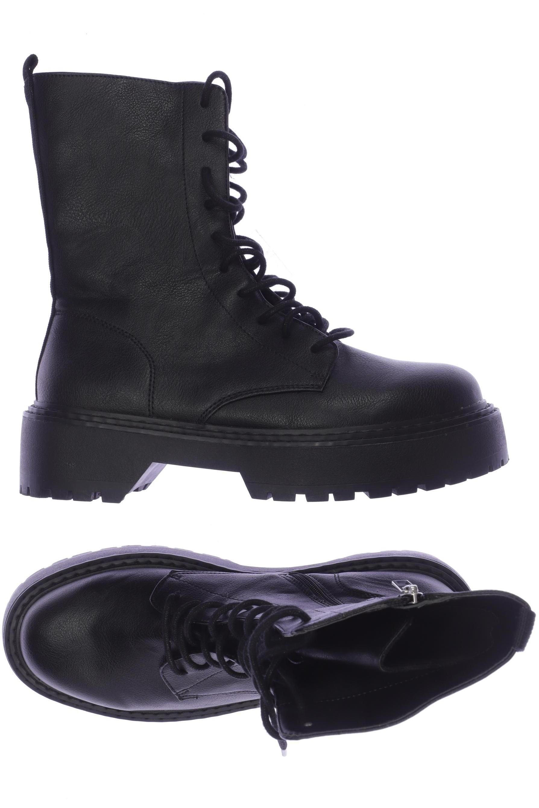 

Pull & Bear Damen Stiefelette, schwarz, Gr. 41