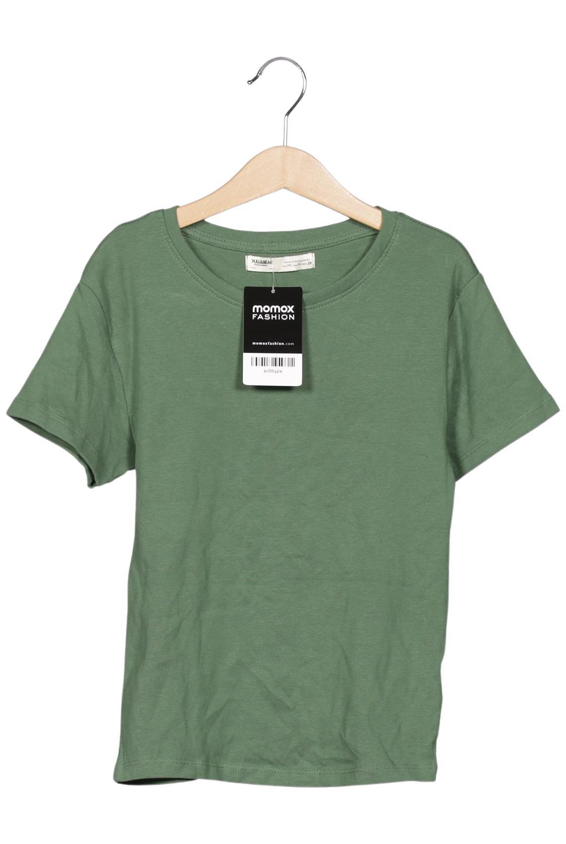 

Pull & Bear Damen T-Shirt, grün, Gr. 38