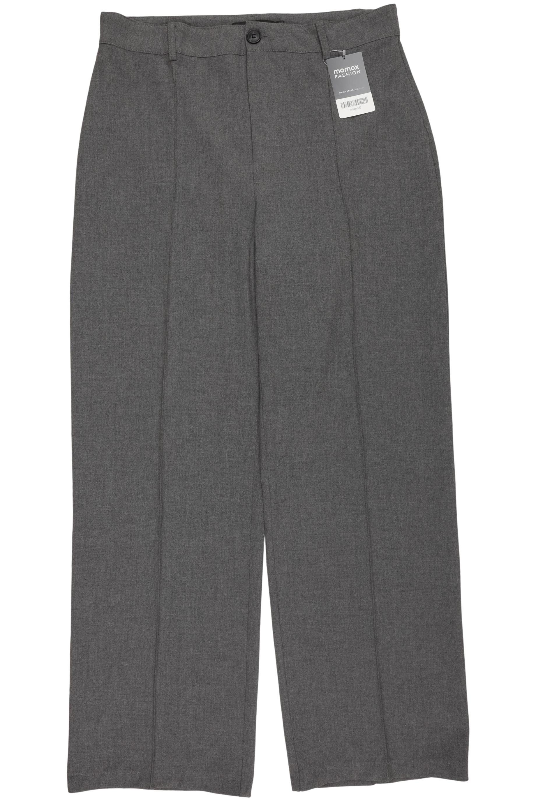 

Pull & Bear Damen Stoffhose, grau, Gr. 0