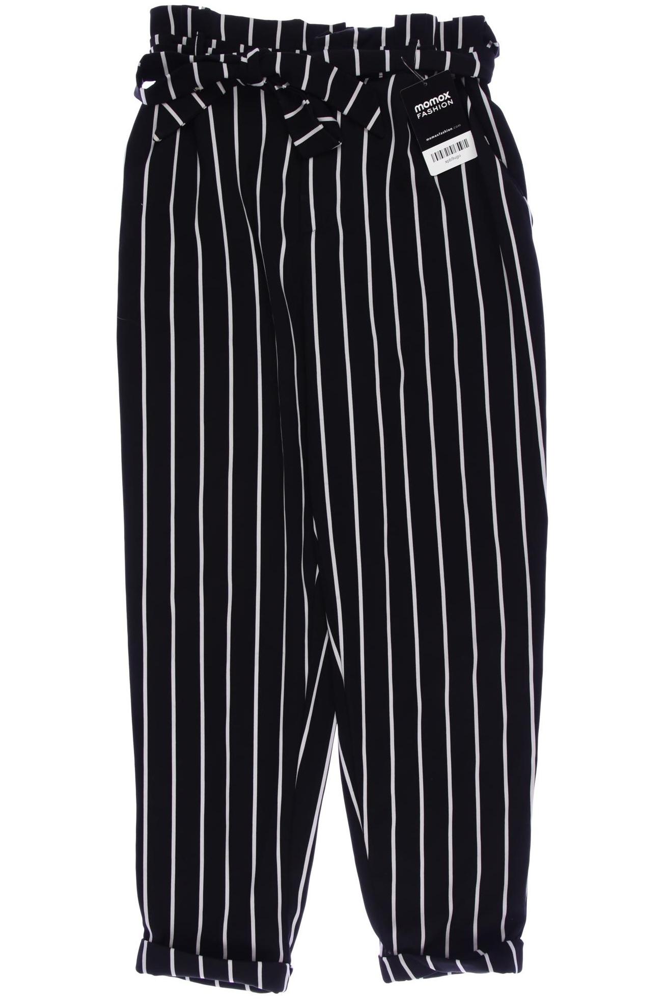 

Pull & Bear Damen Stoffhose, schwarz, Gr. 0