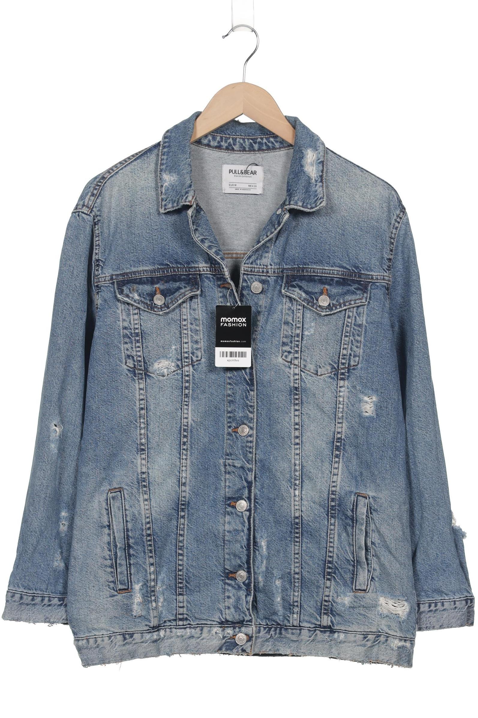 

Pull & Bear Damen Jacke, blau, Gr. 38