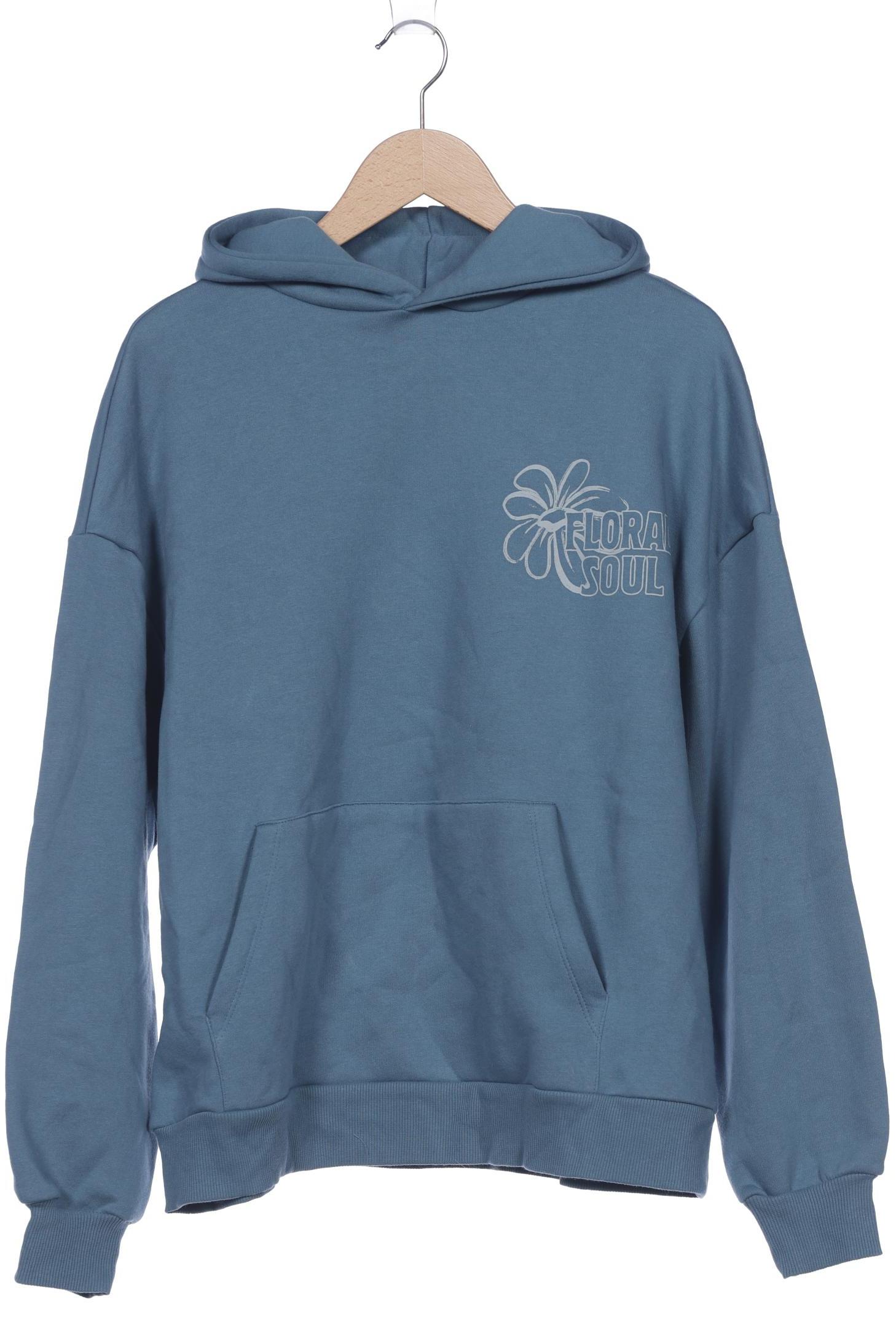 

Pull & Bear Damen Kapuzenpullover, blau, Gr. 36