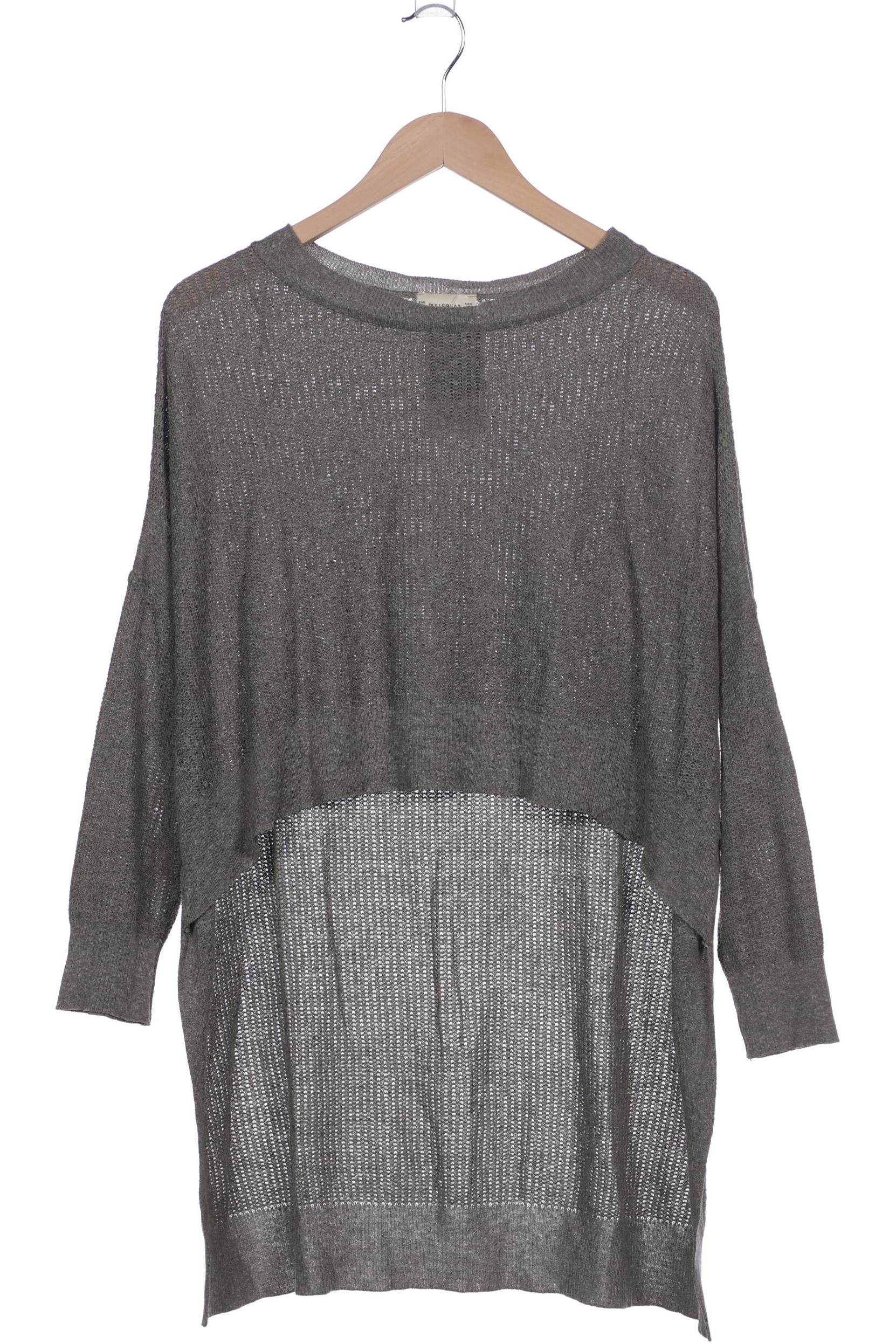 

Pull & Bear Damen Langarmshirt, grau, Gr. 36