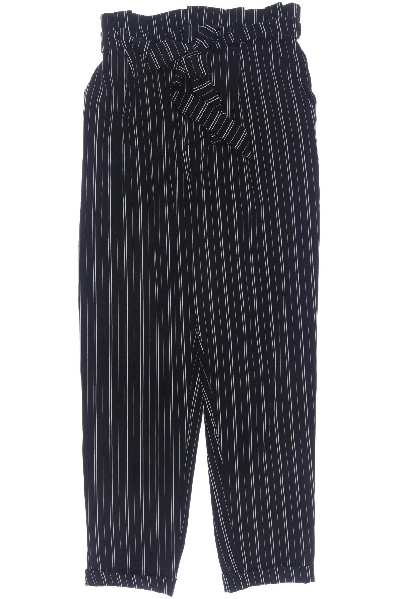 

Pull & Bear Damen Stoffhose, schwarz, Gr. 26