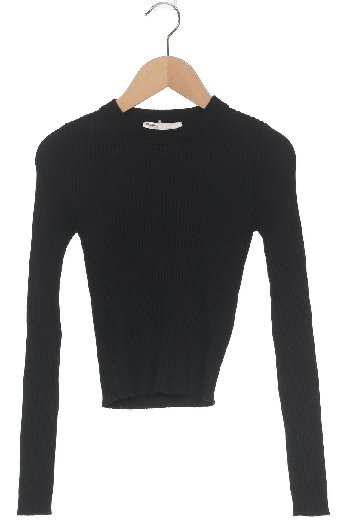 

Pull & Bear Damen Pullover, schwarz, Gr. 36