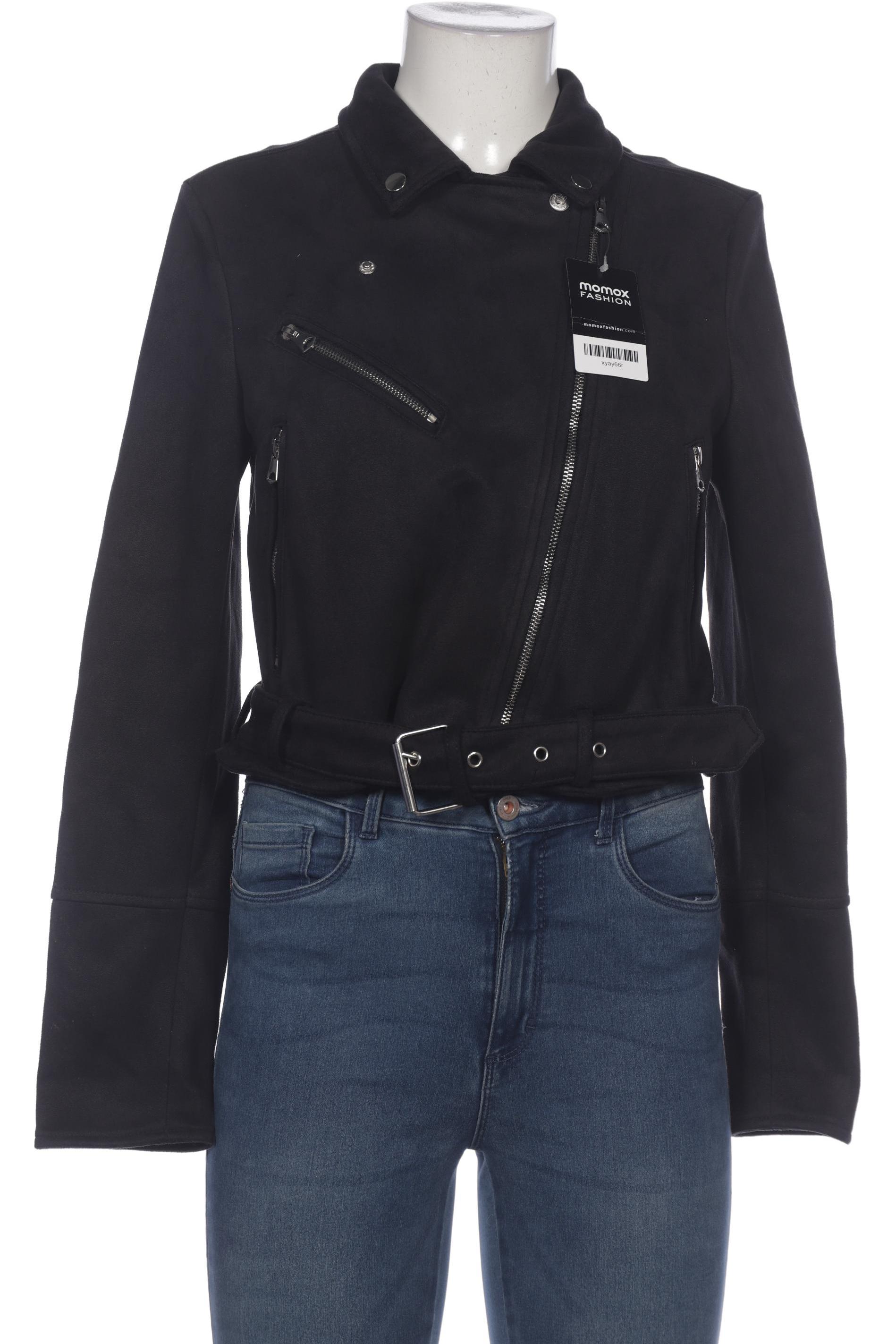 

Pull & Bear Damen Jacke, schwarz, Gr. 42