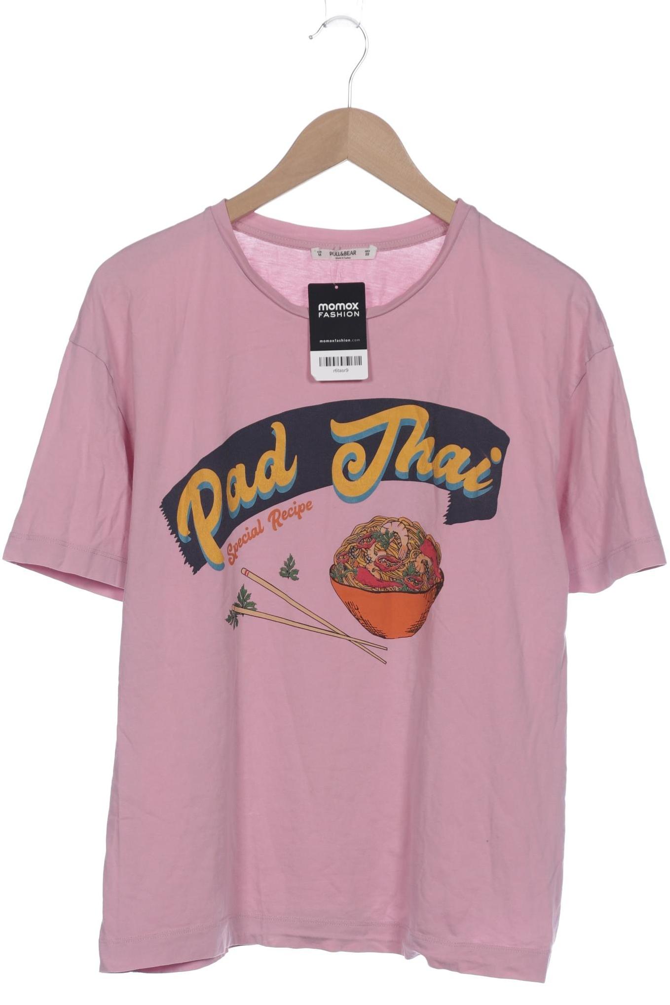 

Pull & Bear Damen T-Shirt, pink, Gr. 38