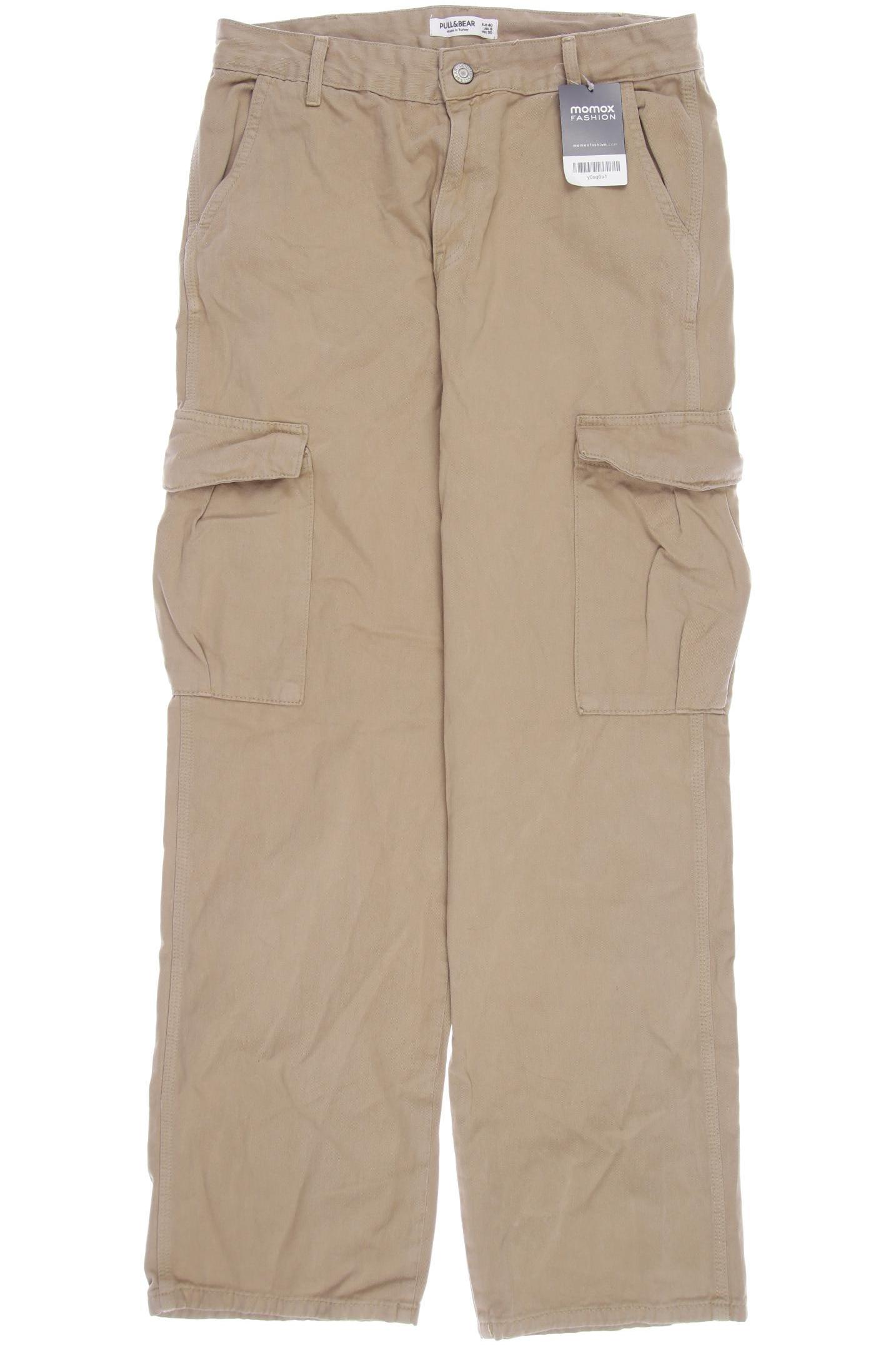 

Pull & Bear Damen Stoffhose, beige