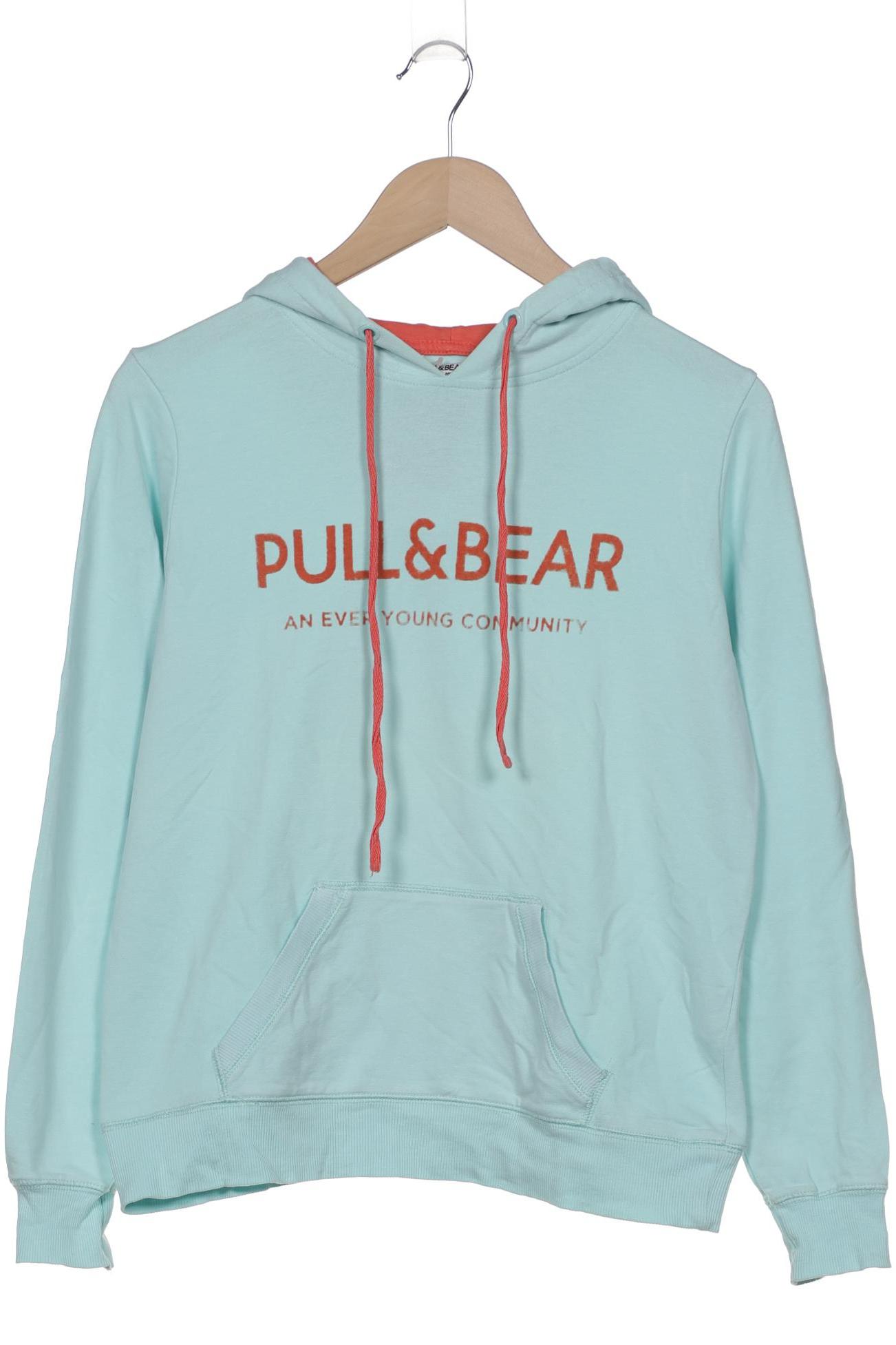 

Pull & Bear Damen Kapuzenpullover, hellblau, Gr. 38