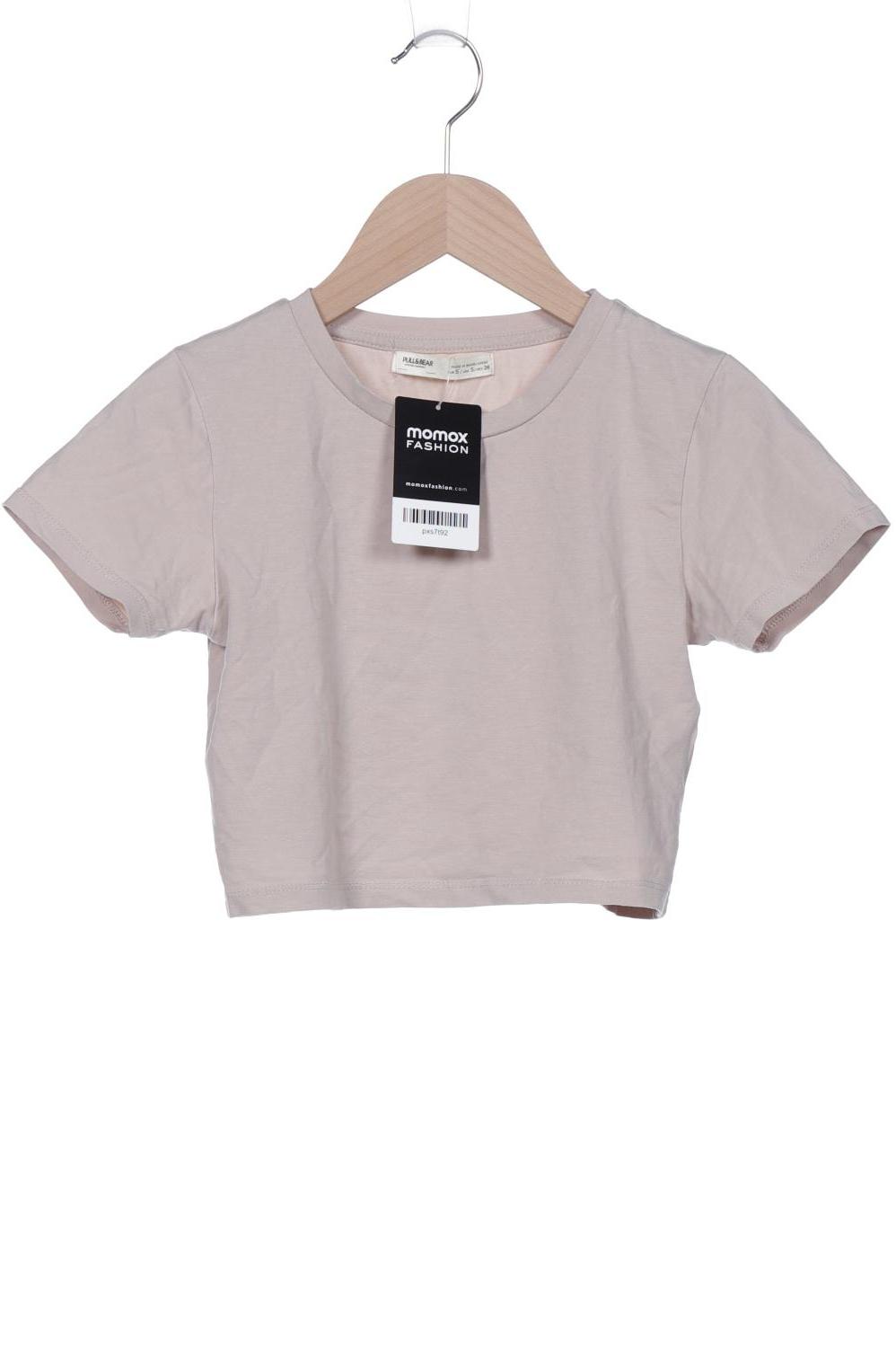 

Pull & Bear Damen T-Shirt, beige, Gr. 36