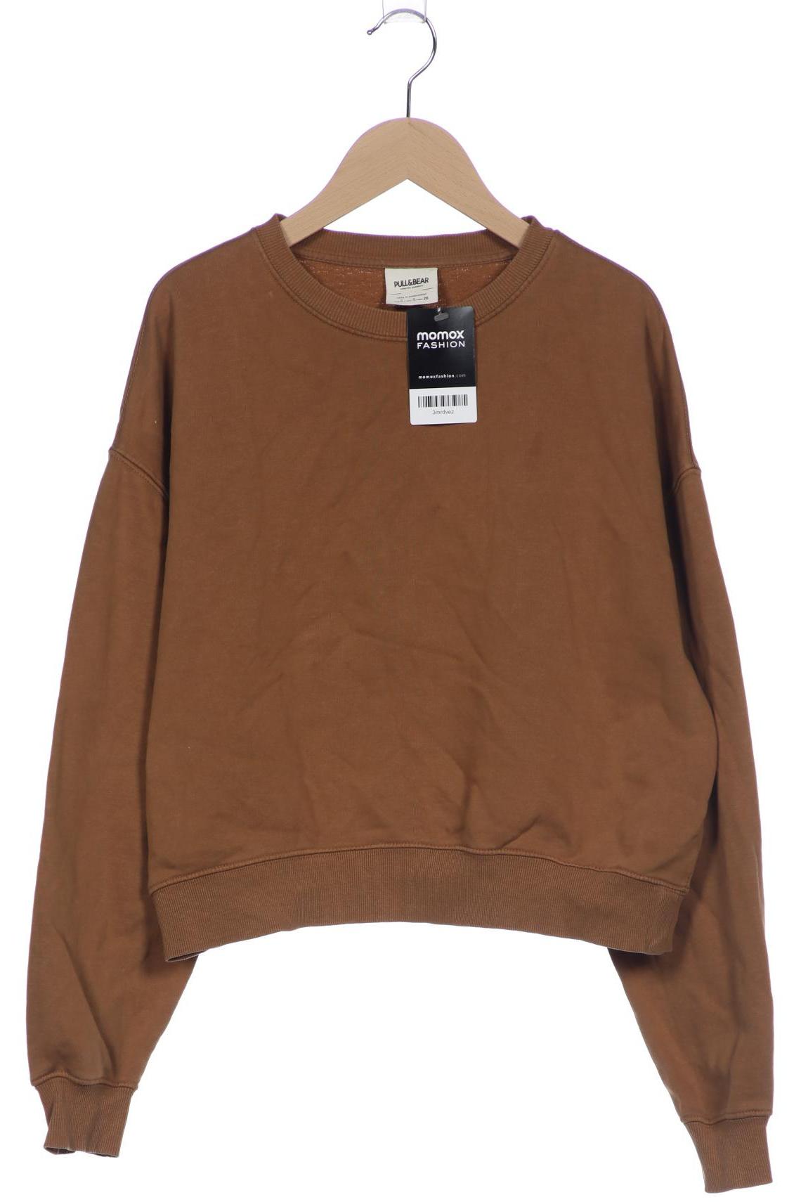 

Pull & Bear Damen Sweatshirt, braun, Gr. 36