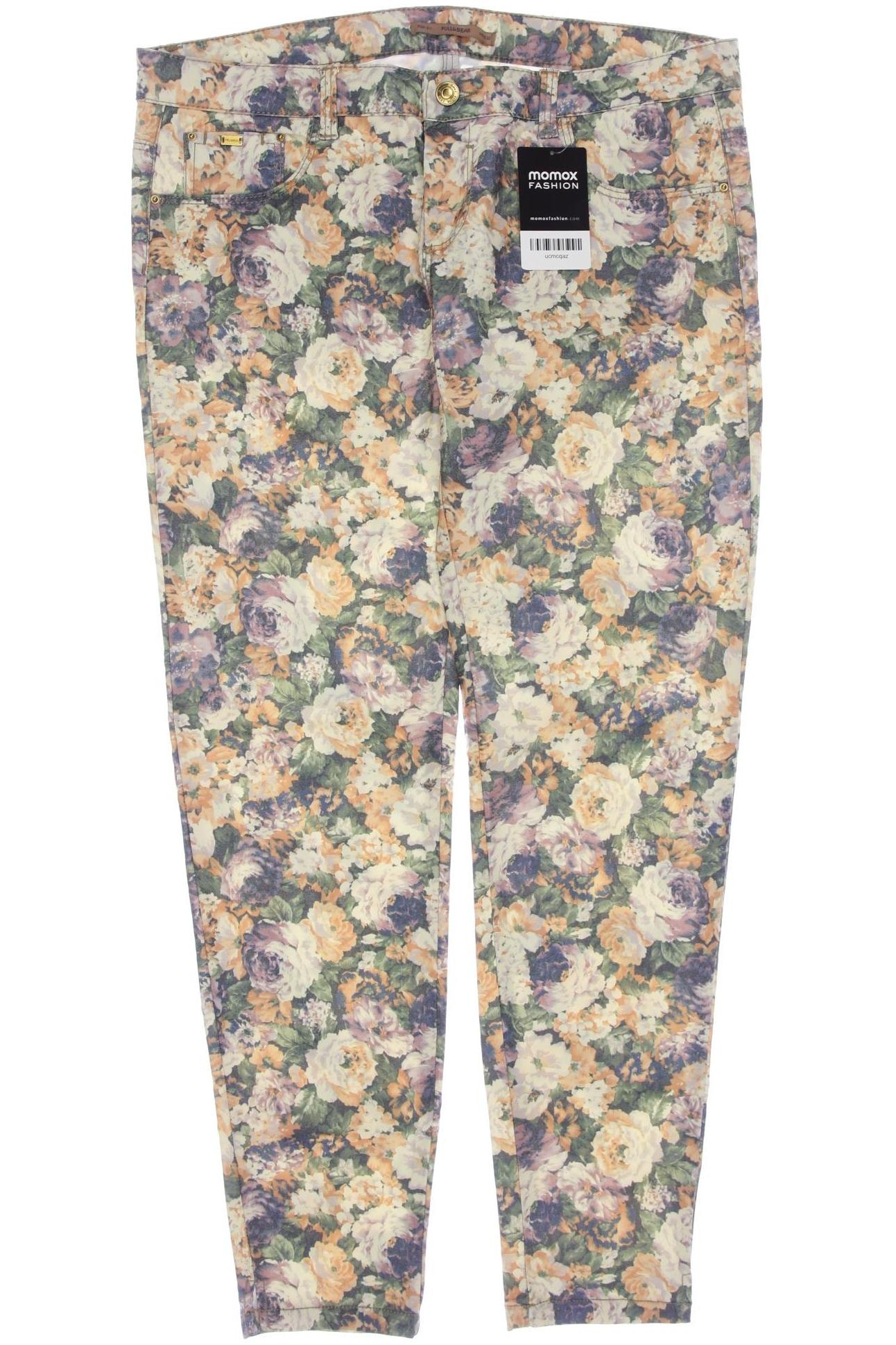 

Pull & Bear Damen Stoffhose, mehrfarbig, Gr. 42
