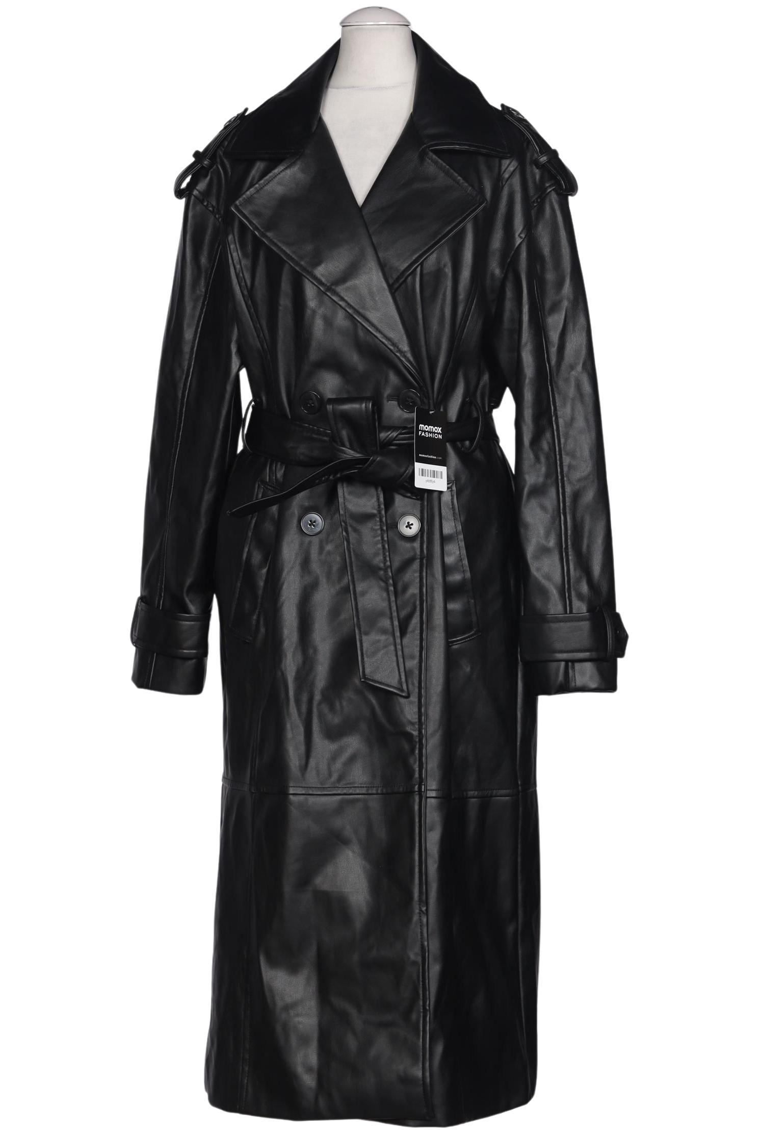 

Pull & Bear Damen Mantel, schwarz, Gr. 36