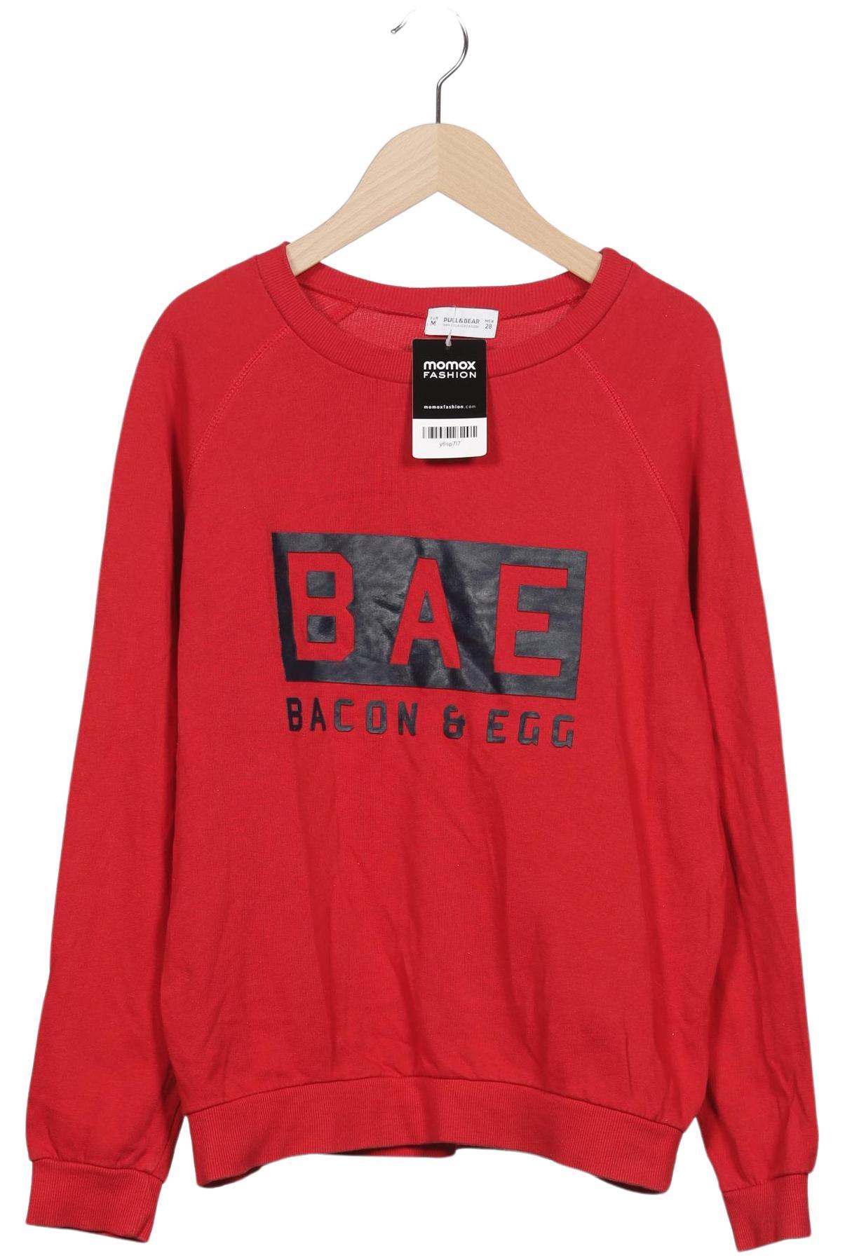 

Pull & Bear Damen Sweatshirt, rot, Gr. 38