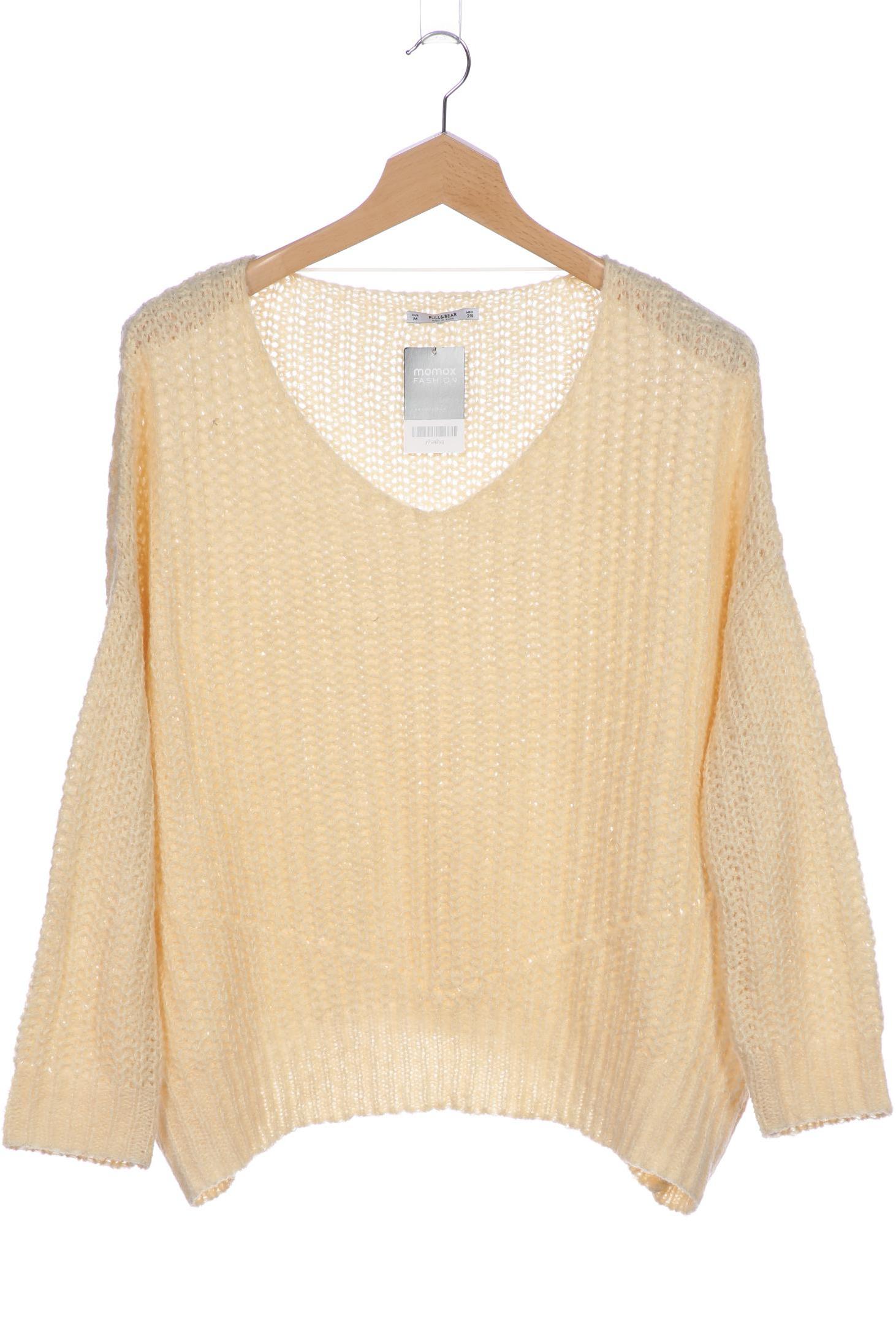 

Pull & Bear Damen Pullover, cremeweiß, Gr. 38