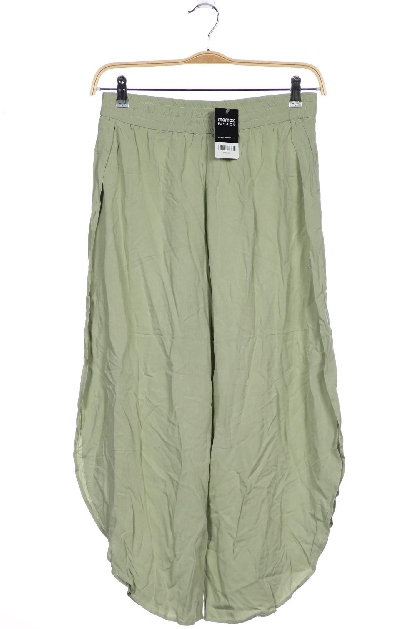 

Pull & Bear Damen Stoffhose, hellgrün